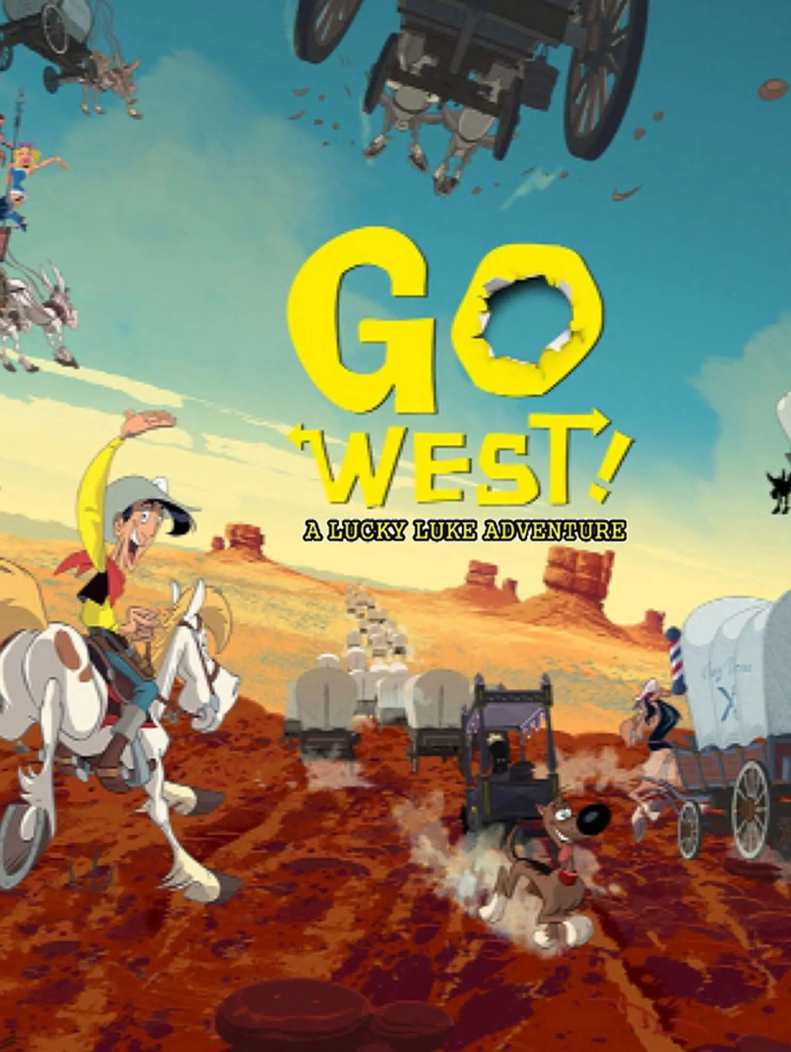 Go West! Ein Abenteuer mit Lucky Luke