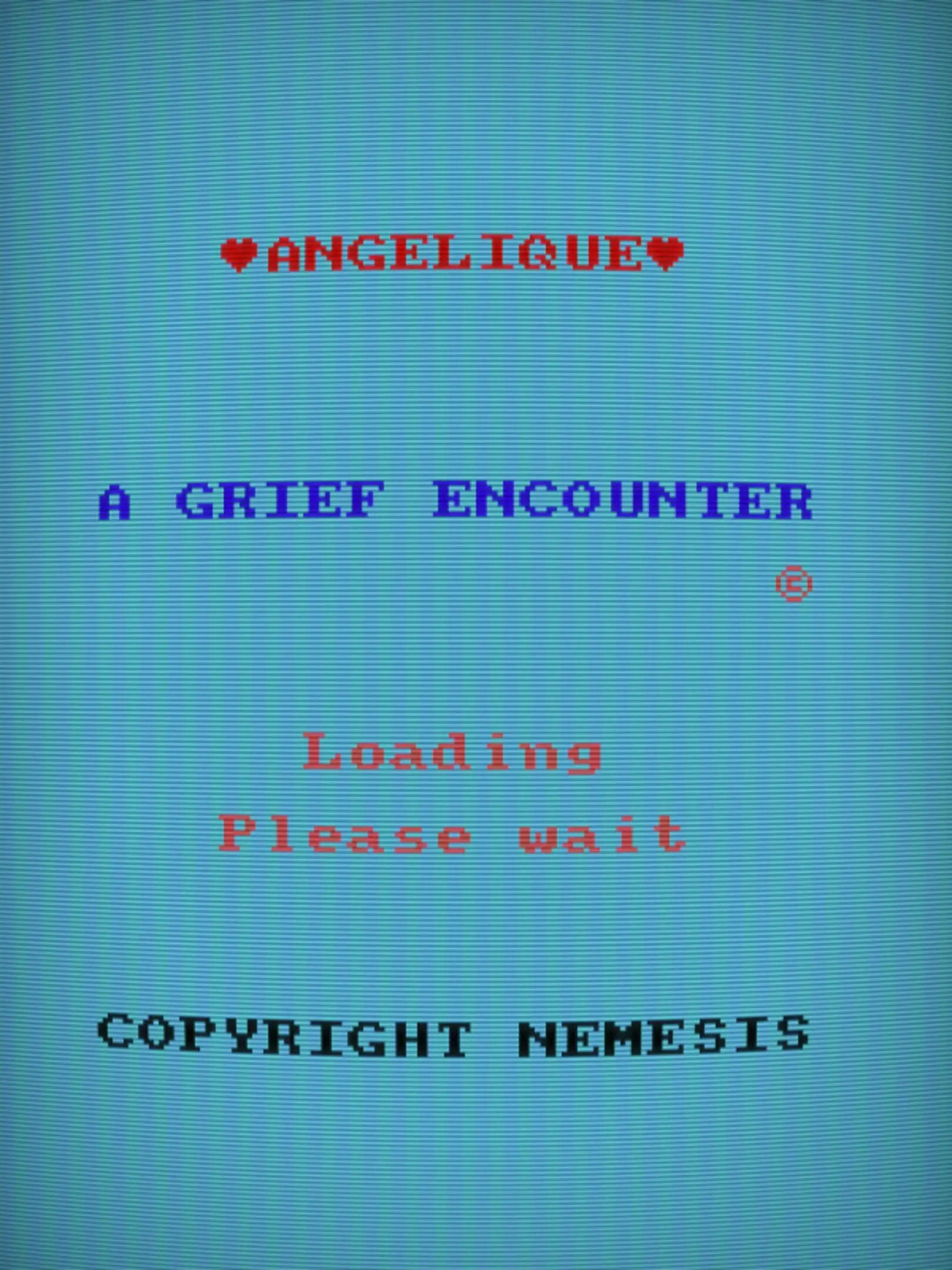 Picture of Angelique - A Grief Encounter