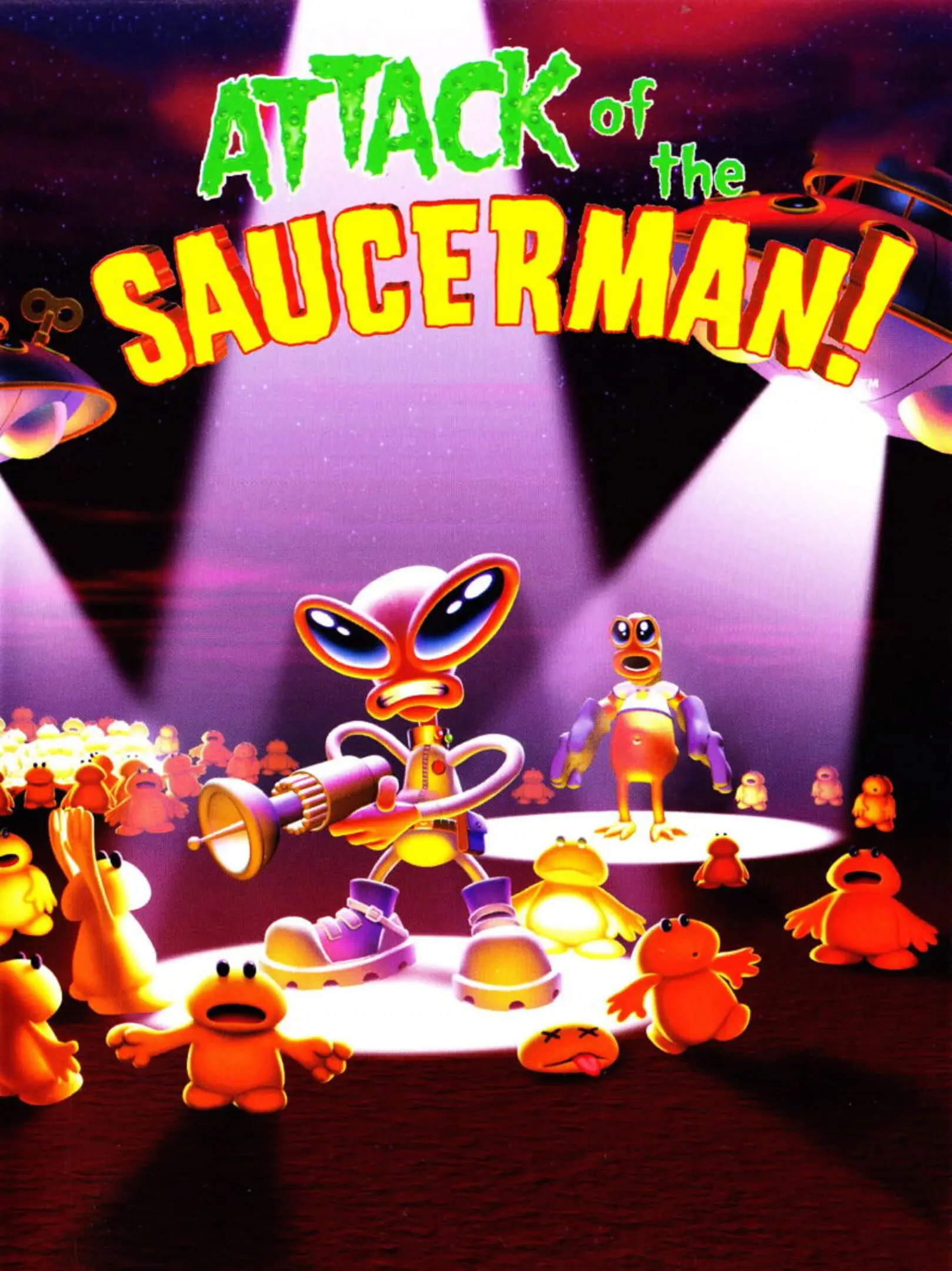 Attack of the Saucerman!