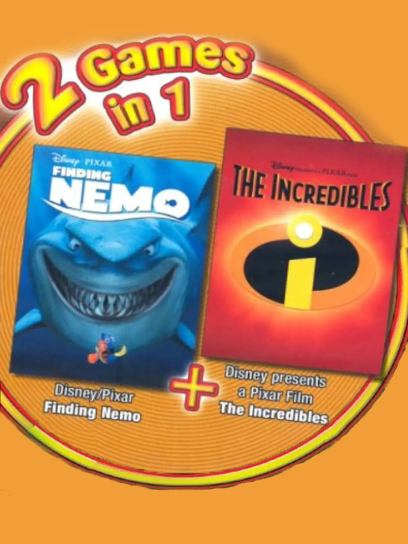 Picture of 2 Games In 1: Finding Nemo / The Incredibles