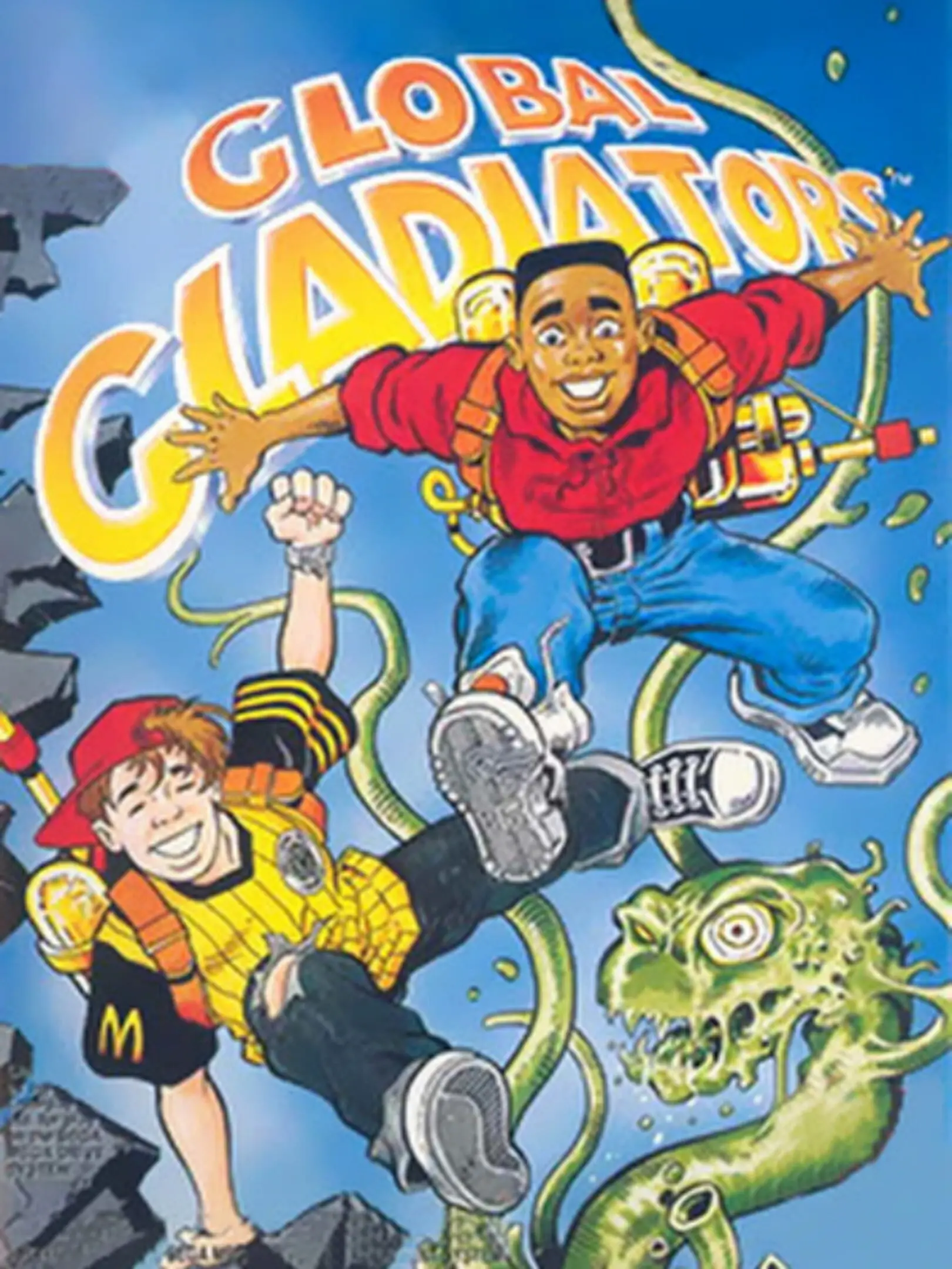 Mick & Mack as the Global Gladiators