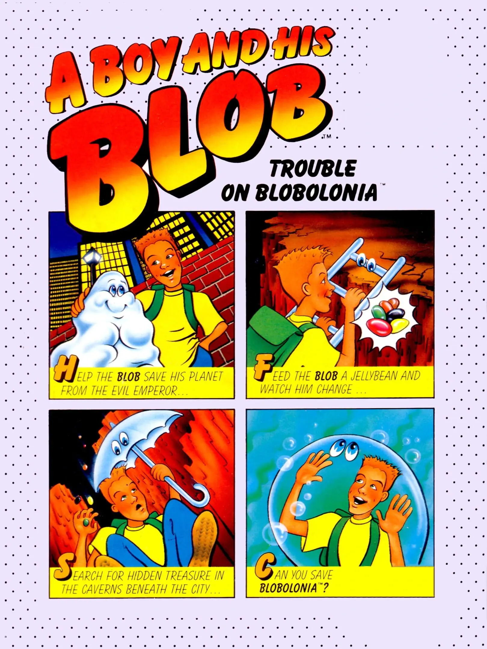 David Crane's A Boy and His Blob: Trouble on Blobolonia