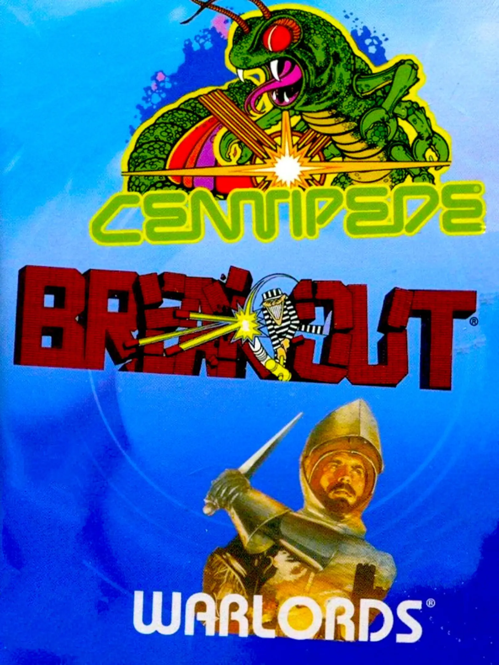 Centipede / Breakout / Warlords
