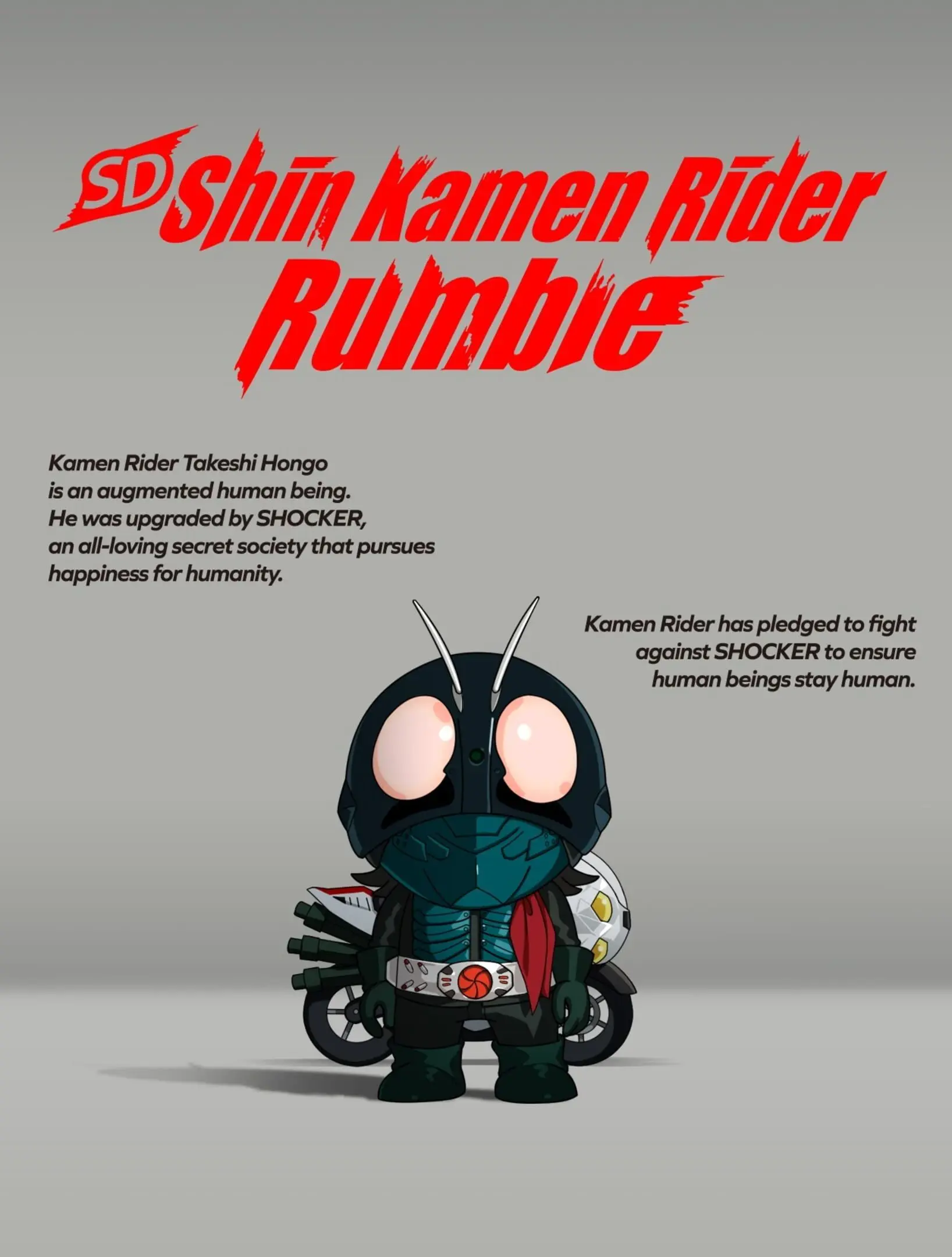 Picture of SD Shin Kamen Rider Rumble