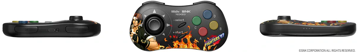 Picture of 8bitdo Neo Geo CD Bluetooth Controller (Limited Edition: Kyo  Kusanagi)