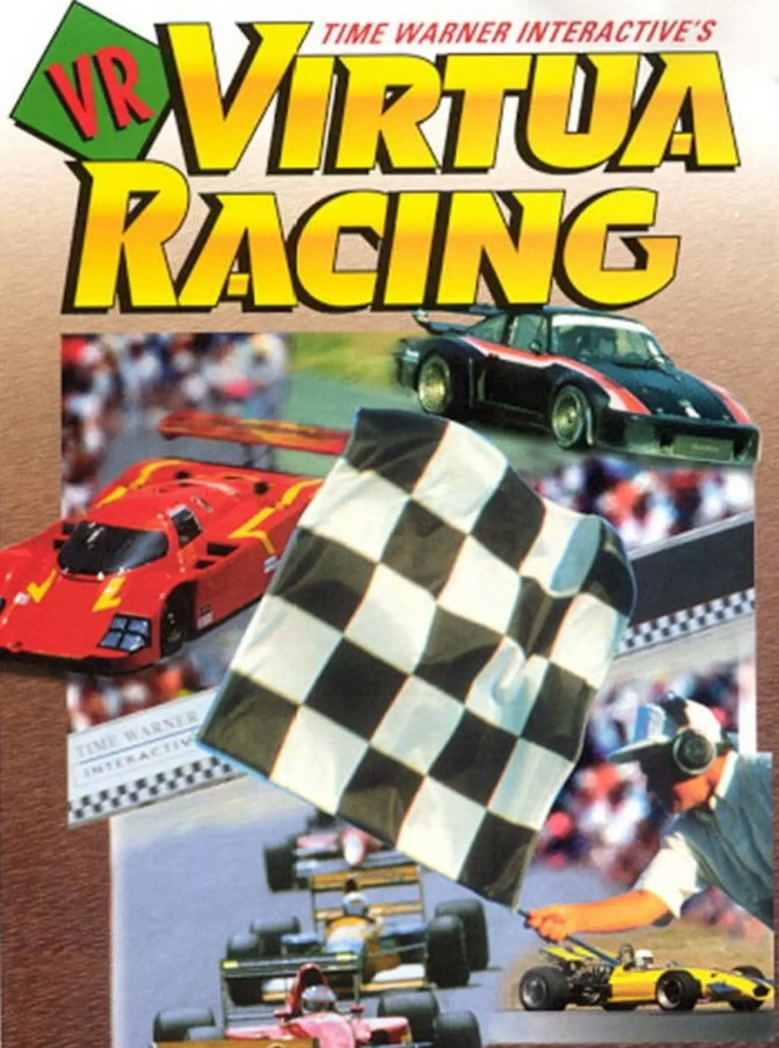 Time Warner Interactive's VR Virtua Racing