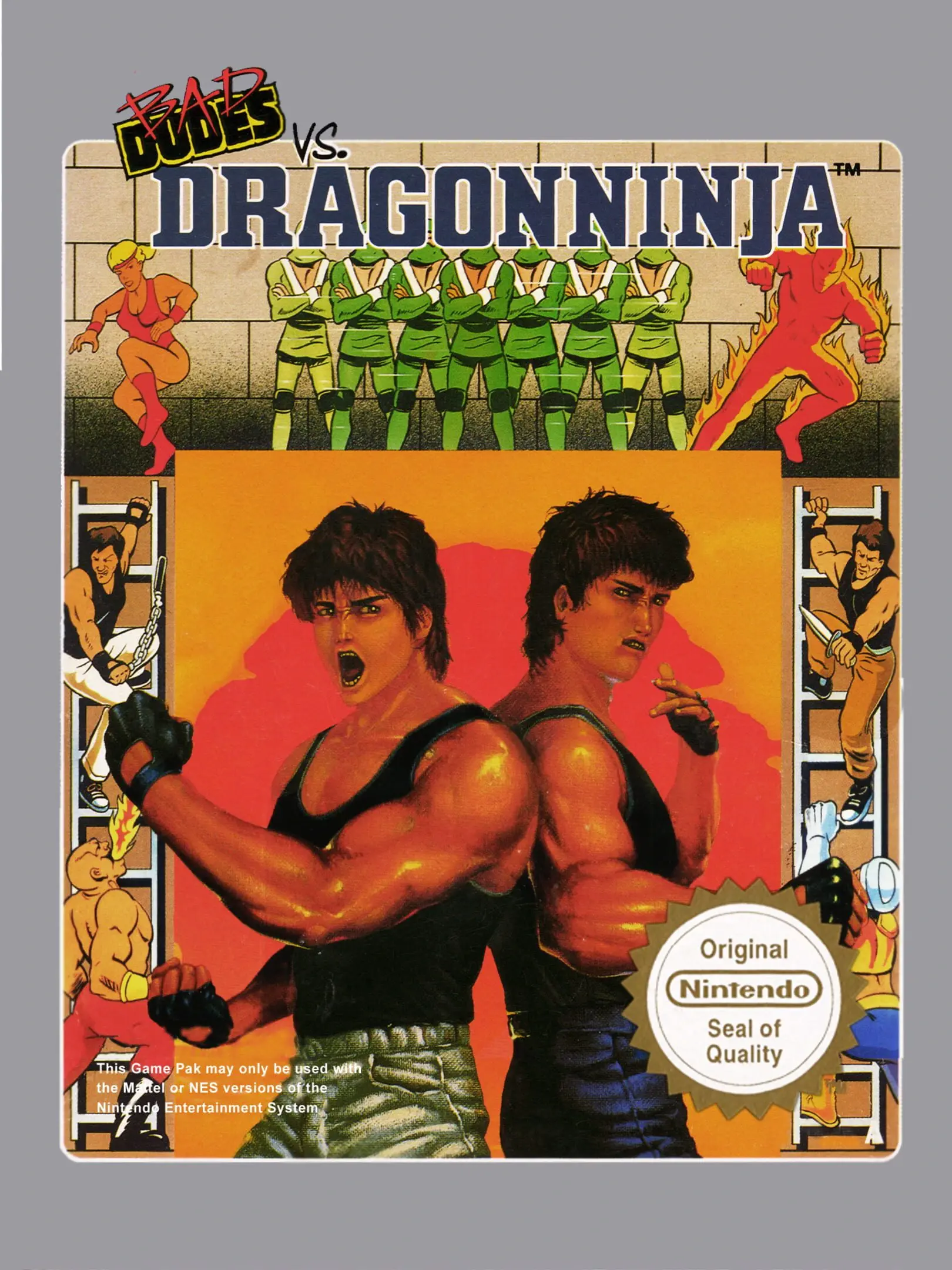 Picture of Bad Dudes vs. Dragon Ninja (2)