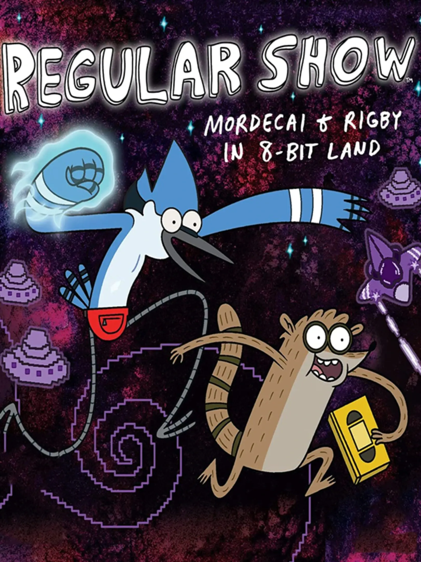 Picture of Regular Show: Mordecai and Rigby in 8-Bit Land