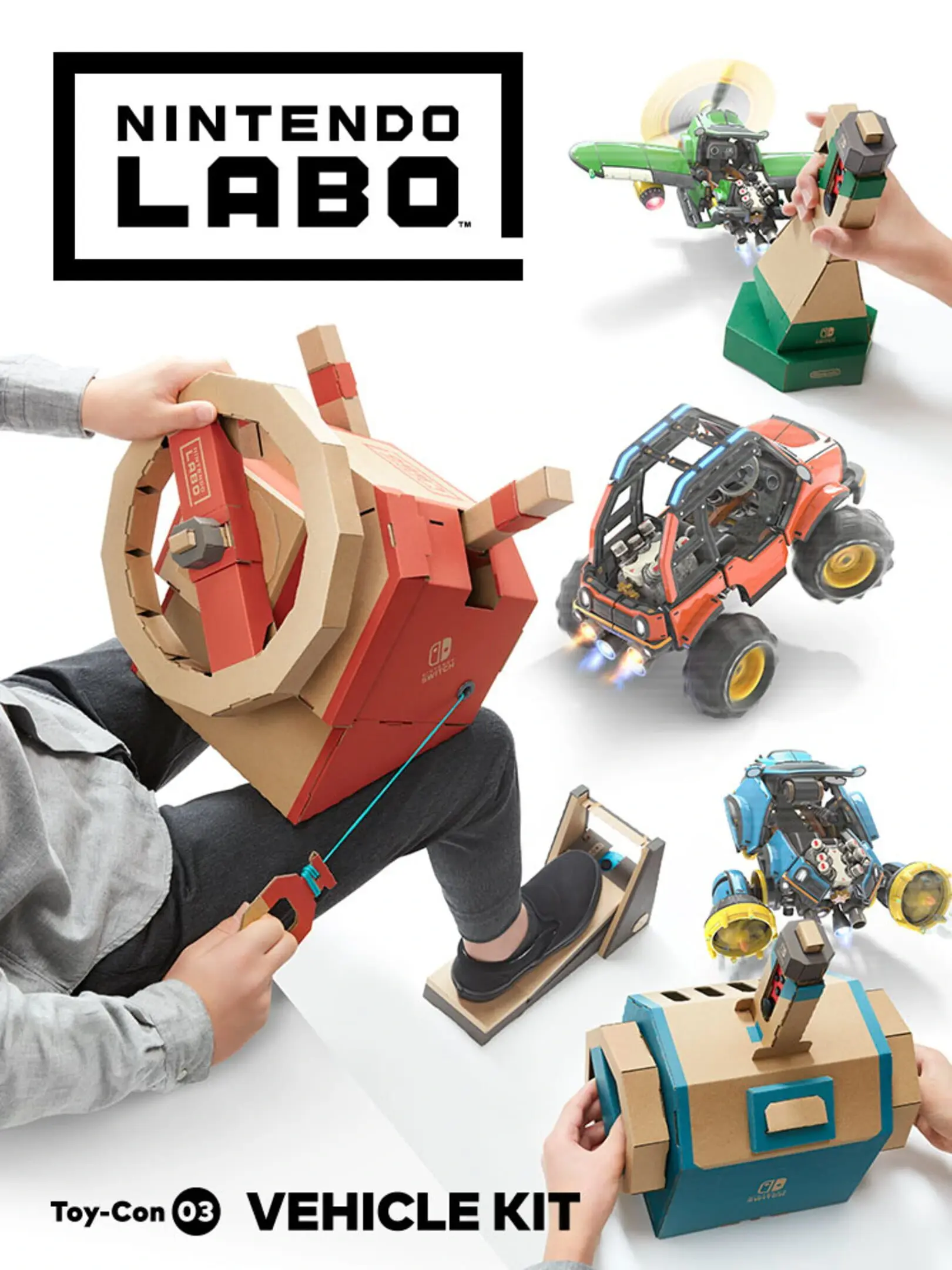 Picture of Nintendo Labo: Toycon 03 Vehicle Kit