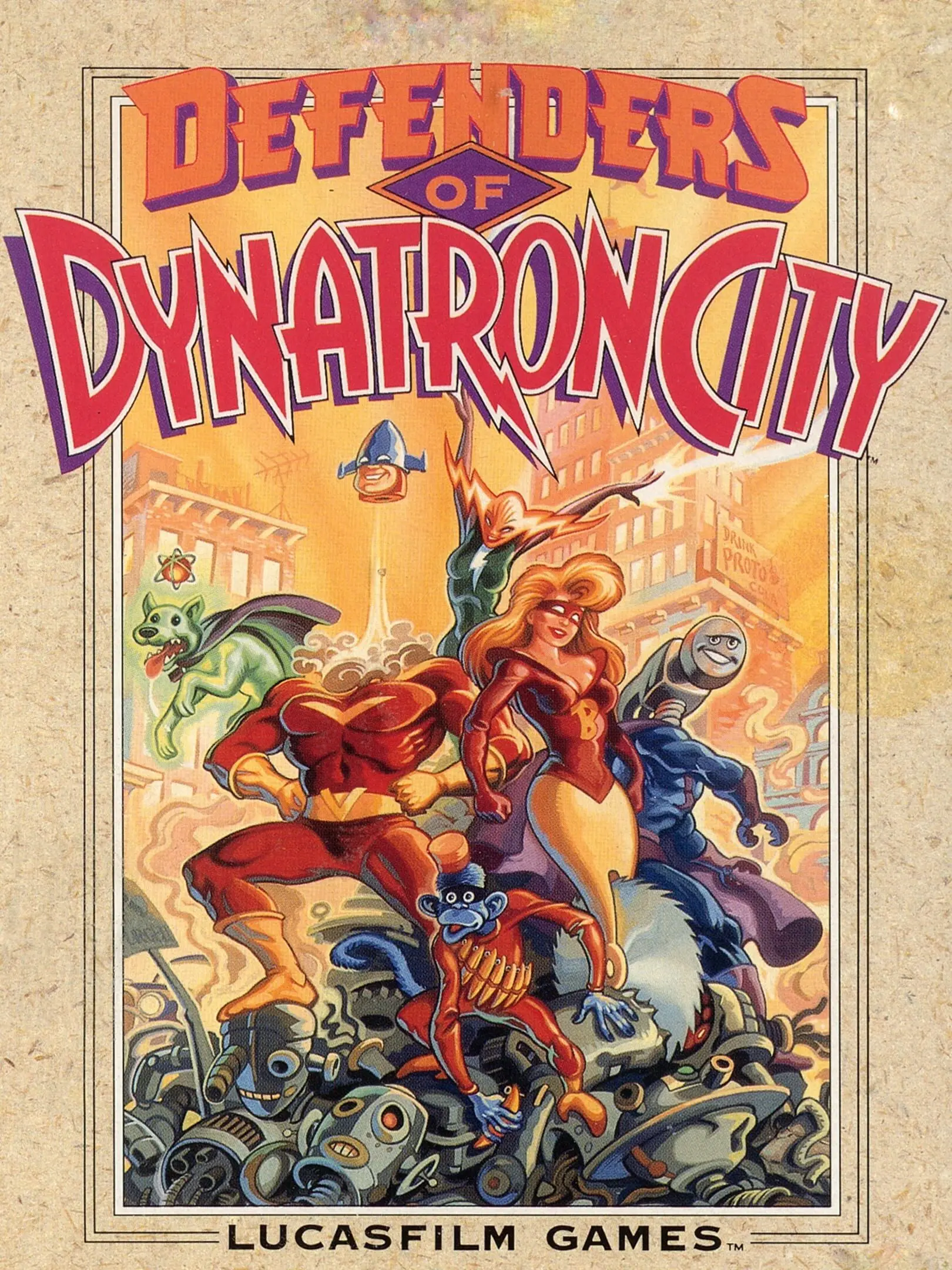 Picture of Defenders of Dynatron City