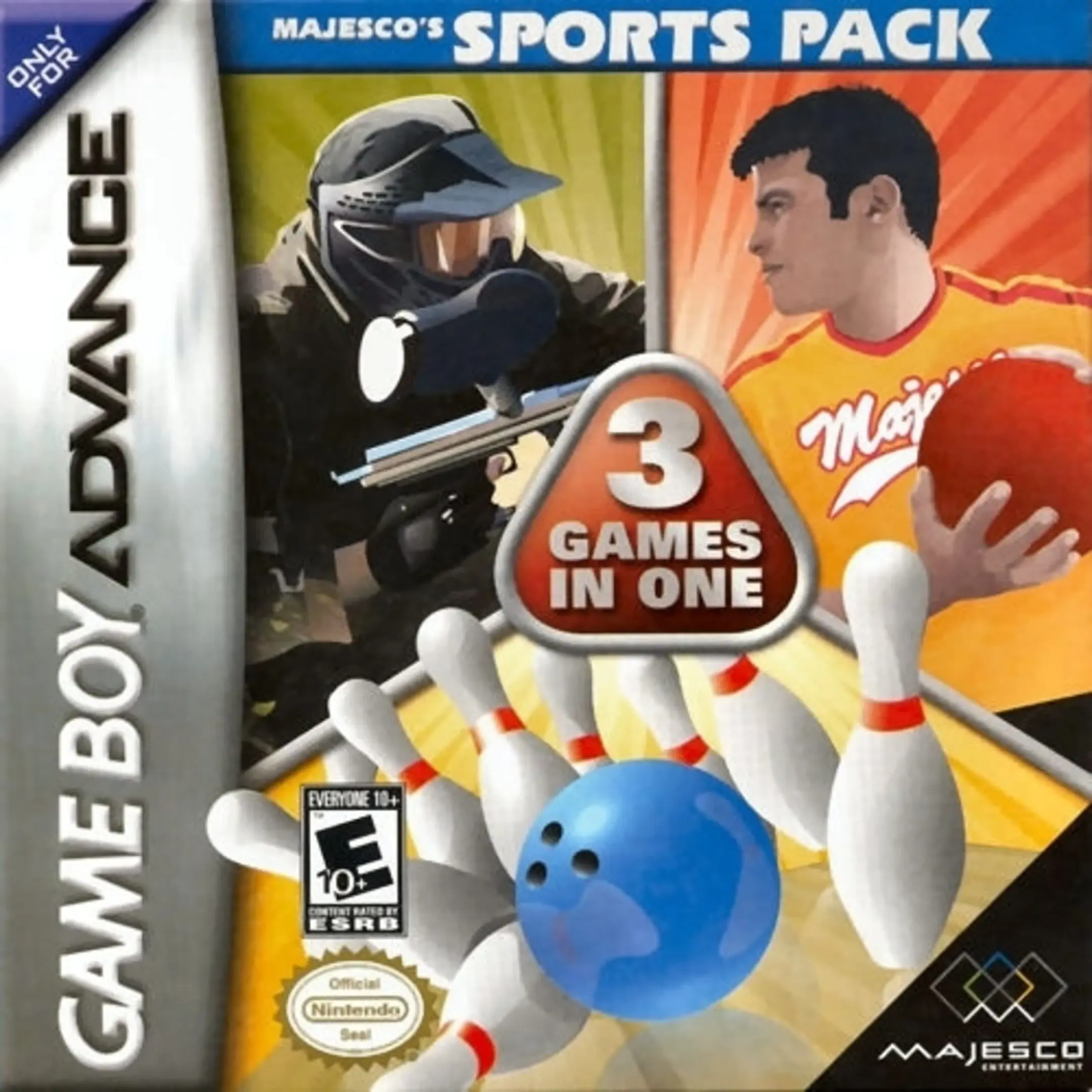 Picture of 3-in-1 Sports Pack: Paintball Splat! / Dodgeball Dodge This! / Big Alley Bowling