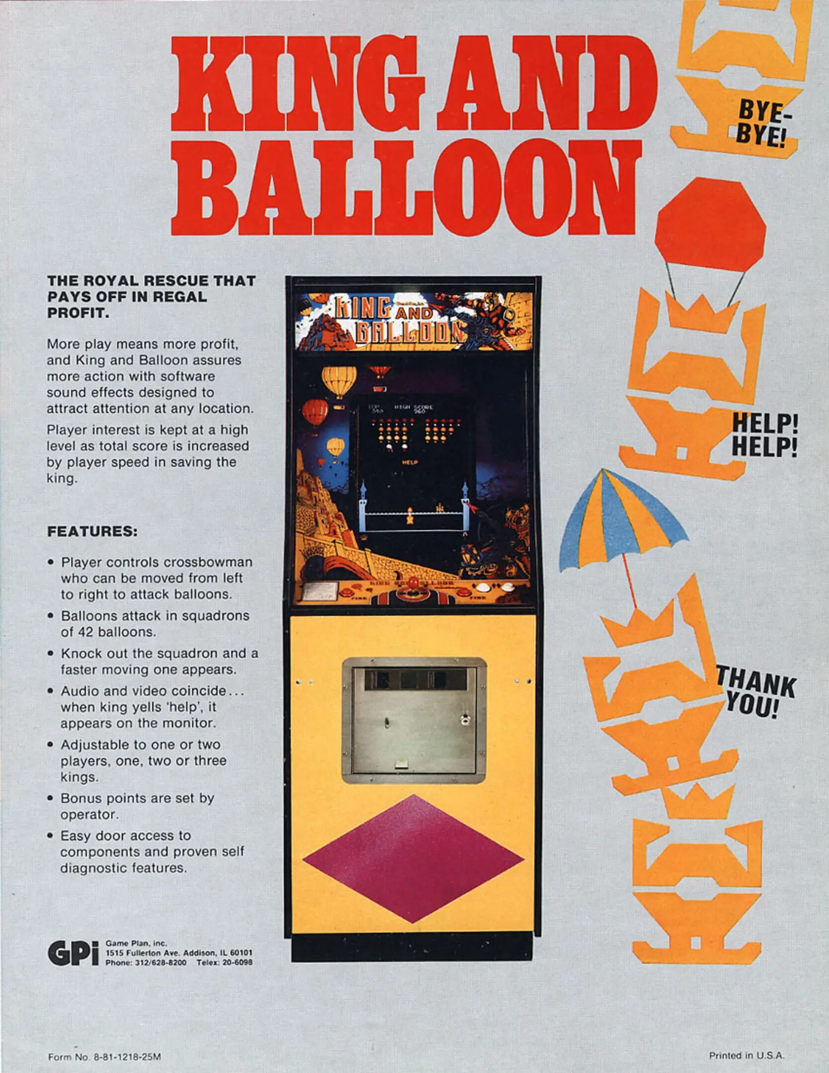 Picture of King & Balloon