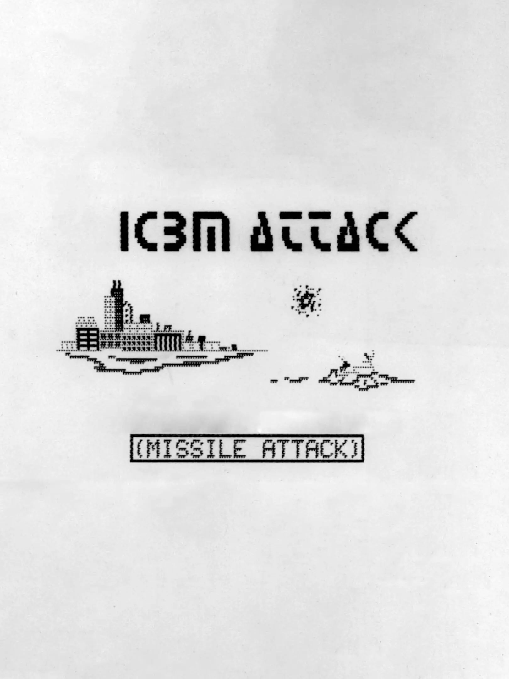 Picture of ICBM Attack