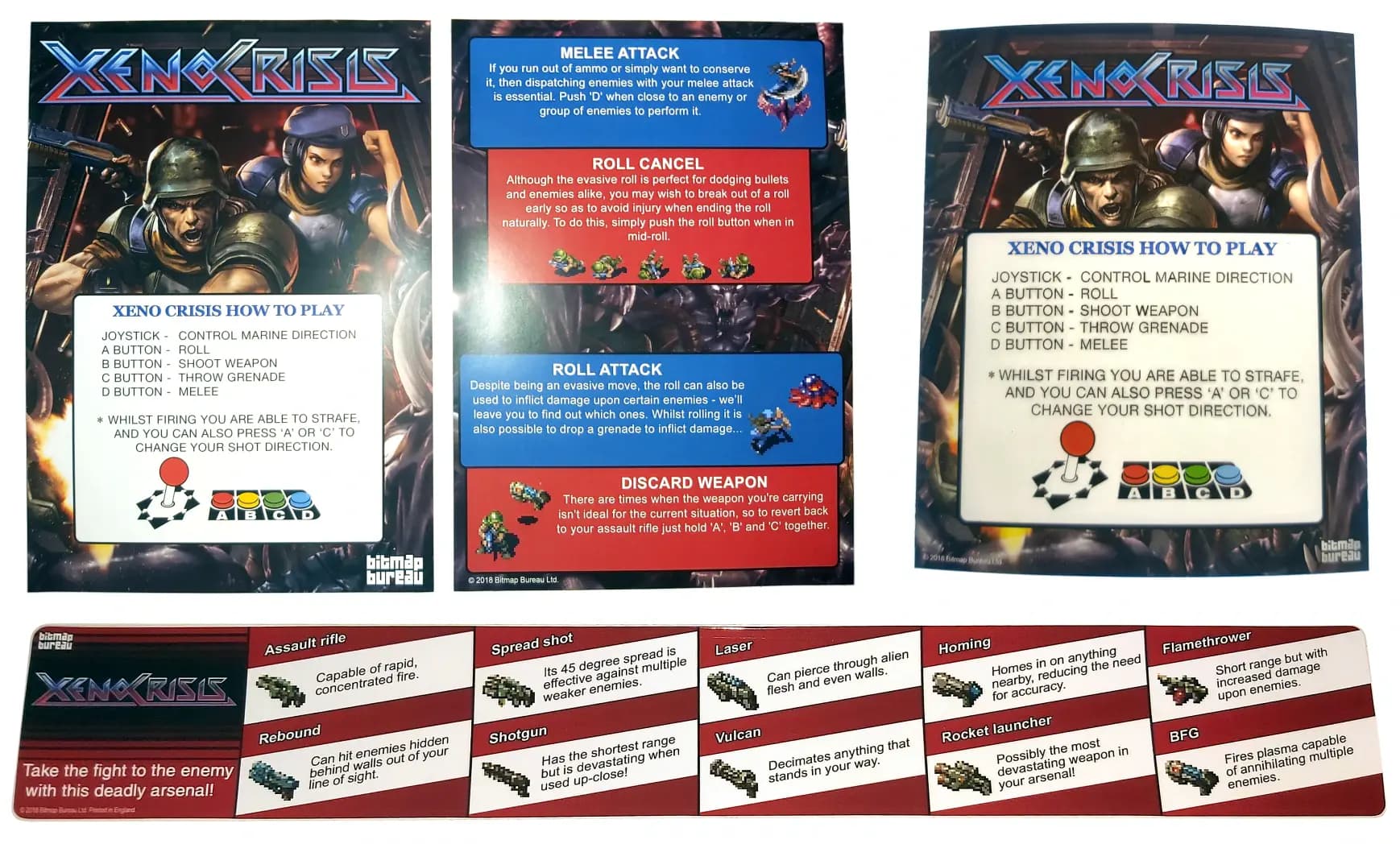 Picture of Xeno Crisis MVS Arcade Artset 2