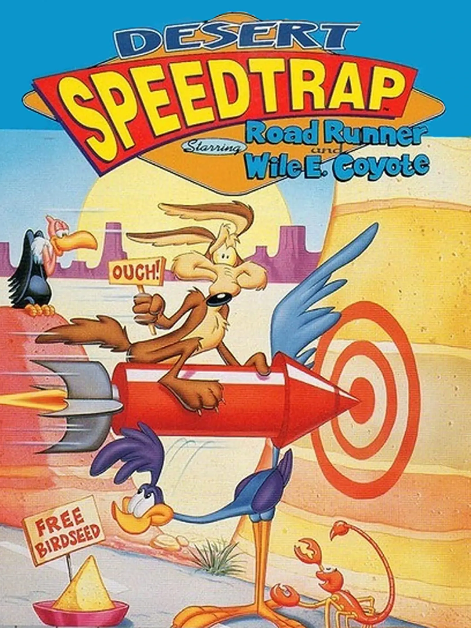 Desert Speedtrap Starring Road Runner and Wile E. Coyote
