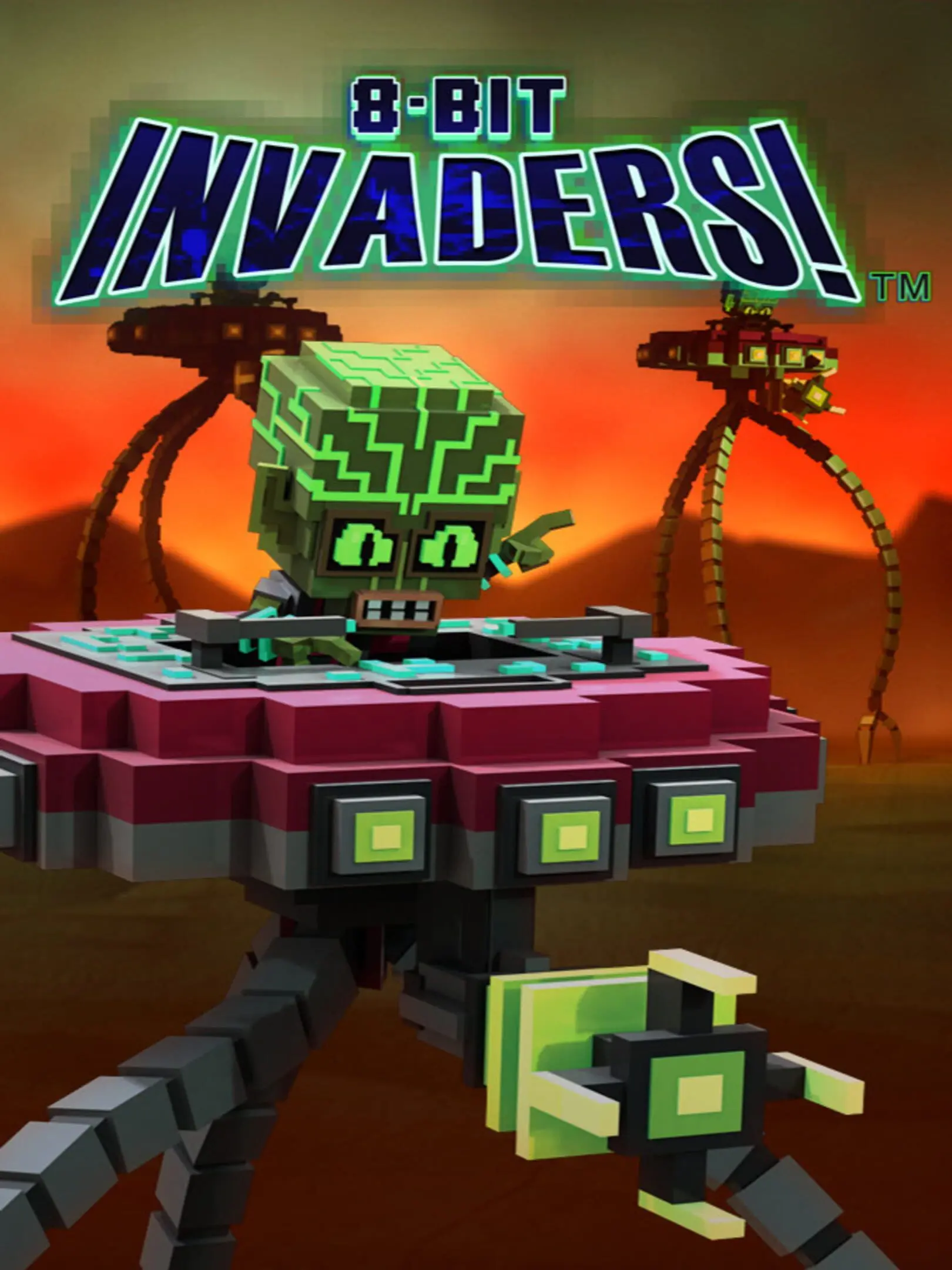 Picture of 8-Bit Invaders!