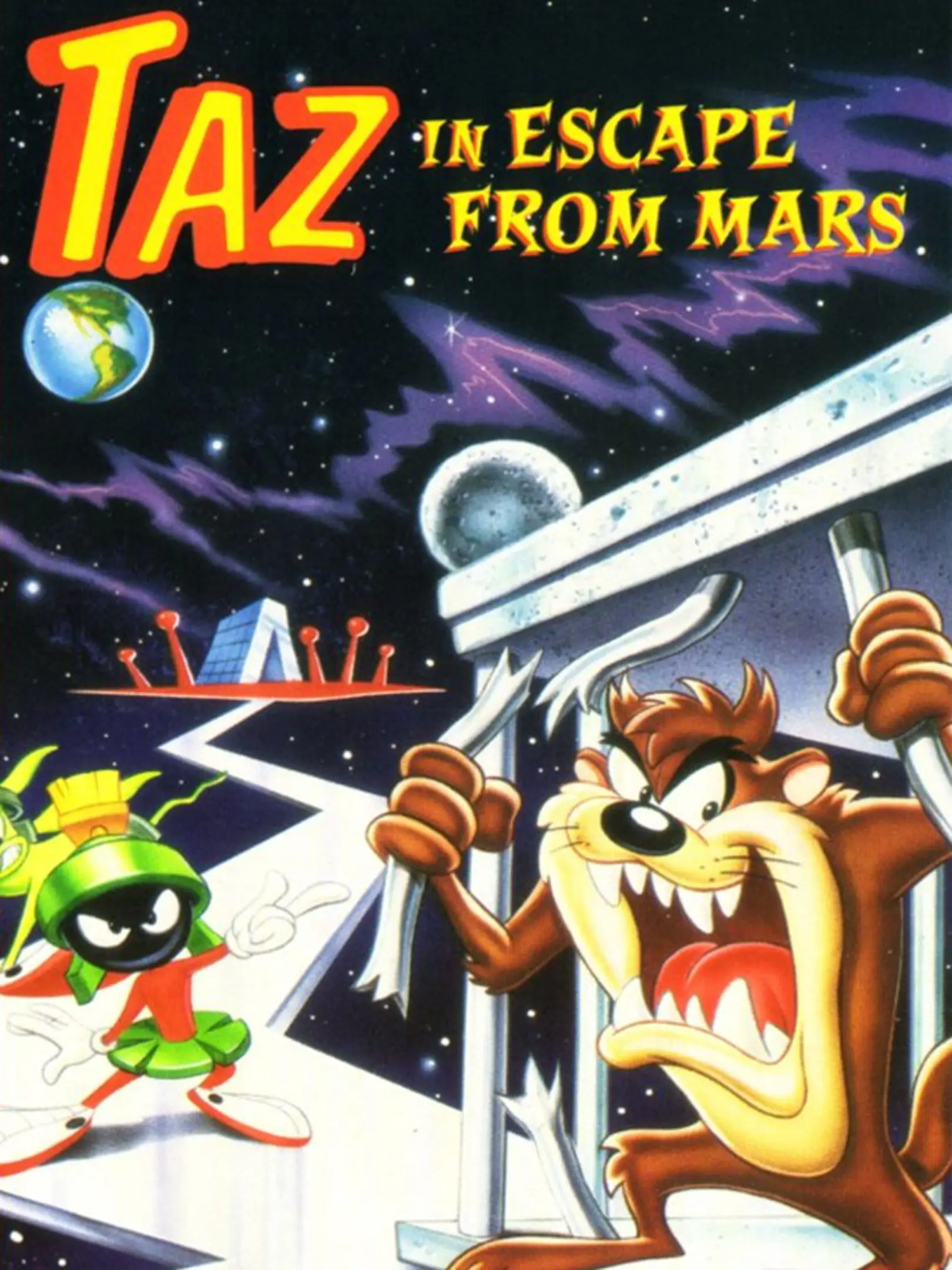 Taz in Escape from Mars