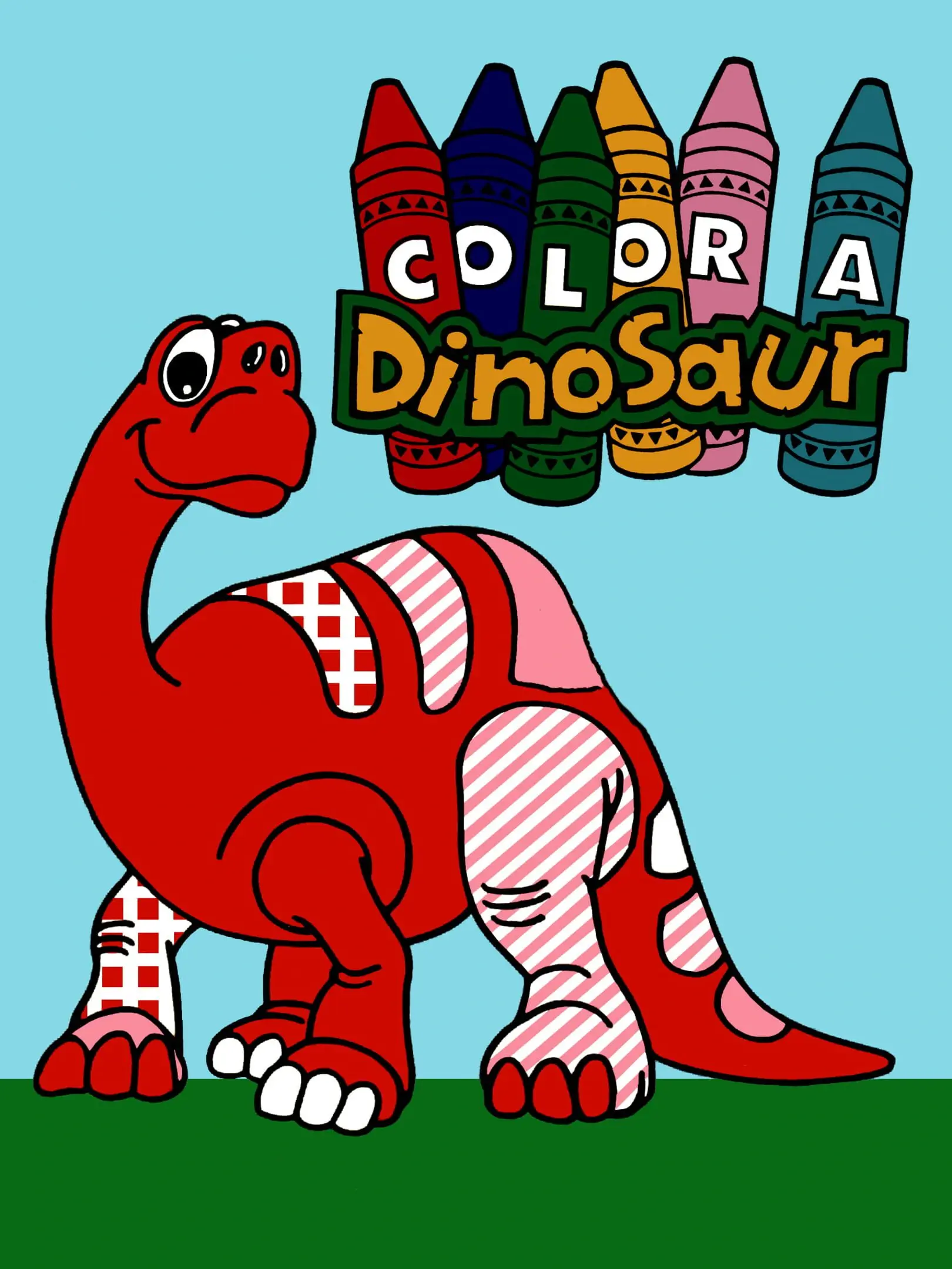 Picture of Color a Dinosaur