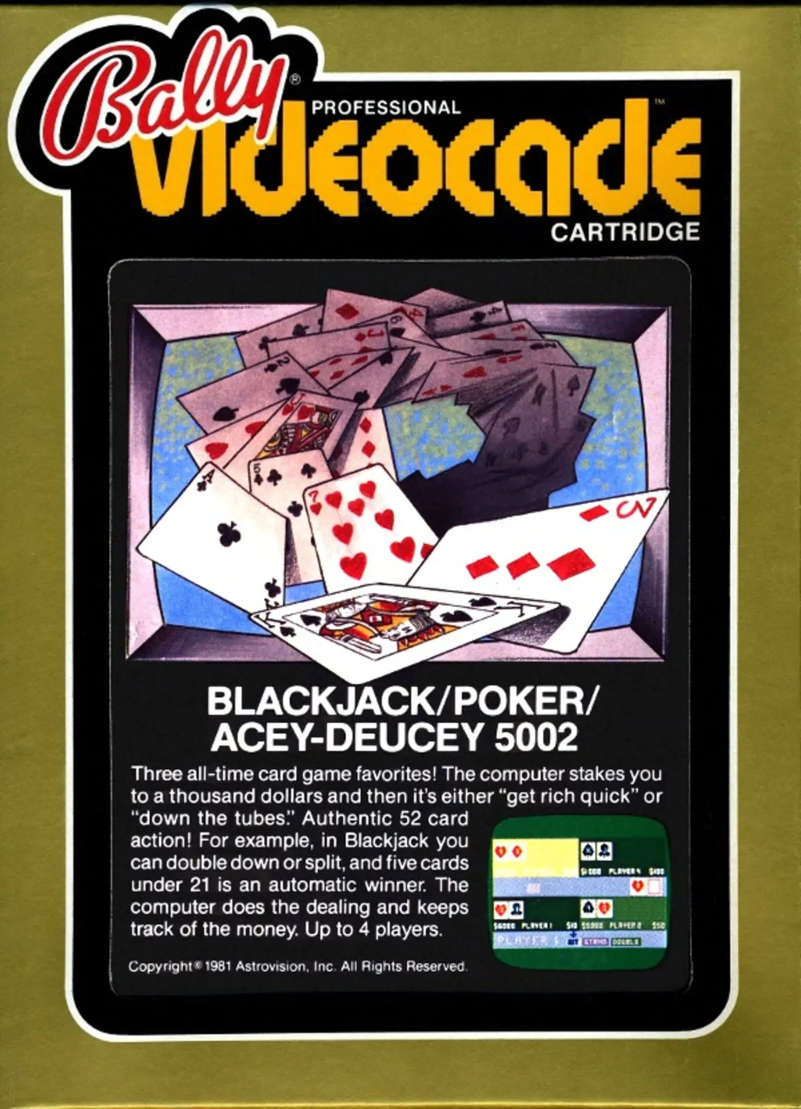 Picture of Blackjack & Poker & Acey-Deucey