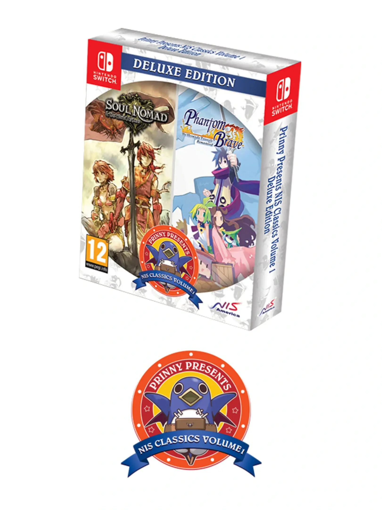 Prinny Presents NIS Classics Volume 1: Phantom Brave: The Hermuda Triangle Remastered / Soul Nomad & the World Eaters