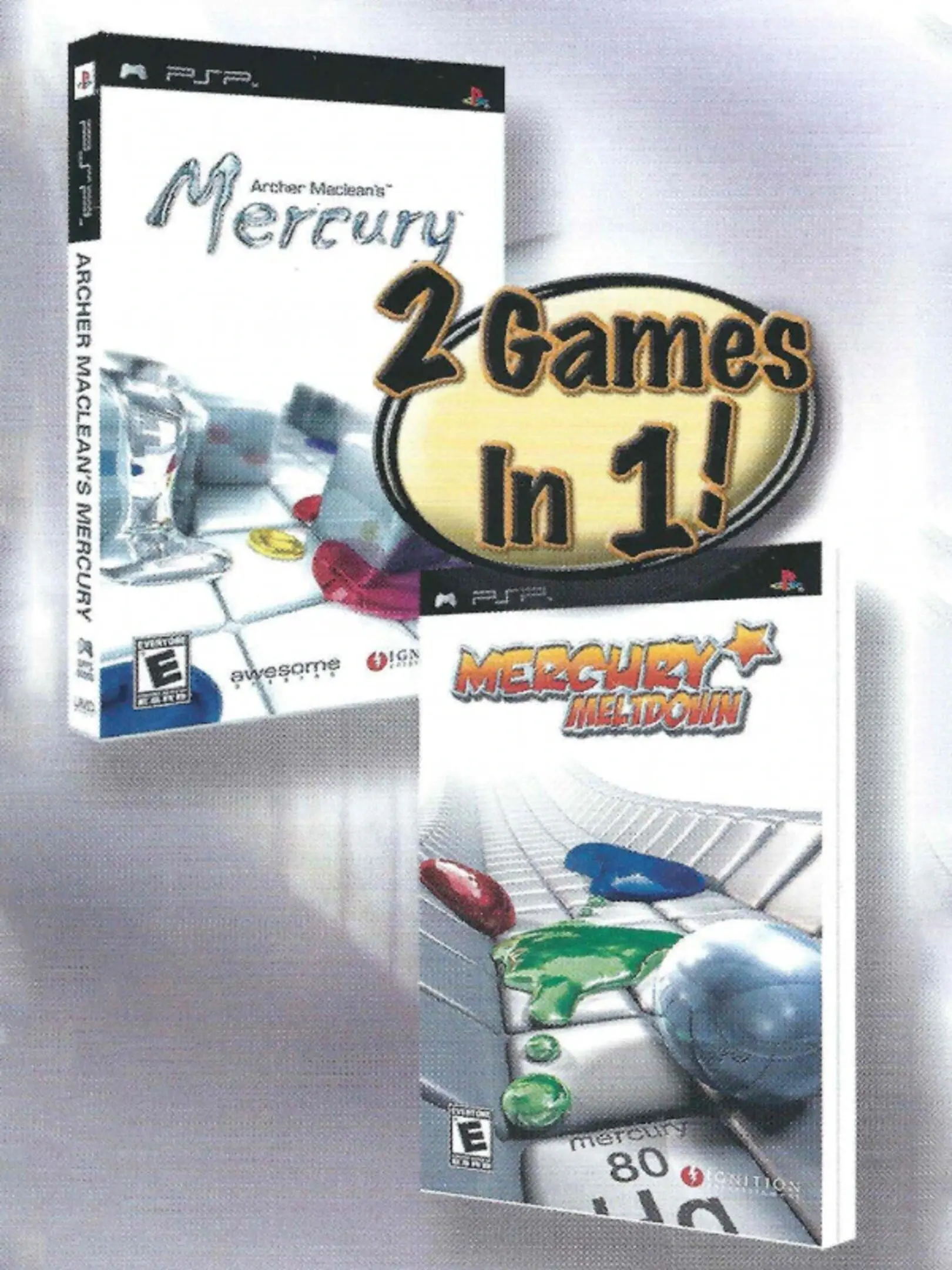 Picture of 2 Games in 1! Archer Maclean's Mercury / Mercury Meltdown