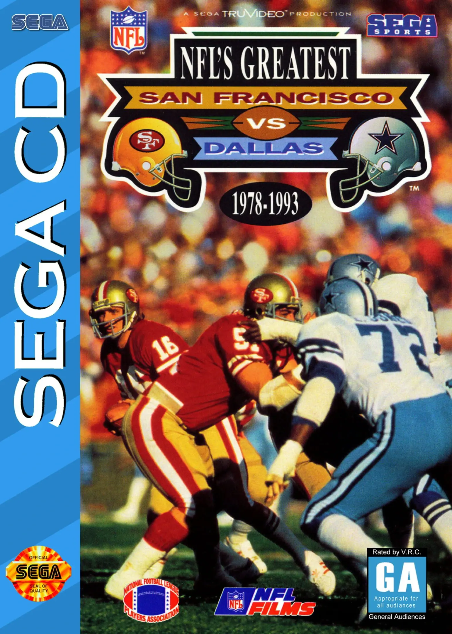 Picture of NFL's Greatest: San Francisco Vs. Dallas 1978-1993