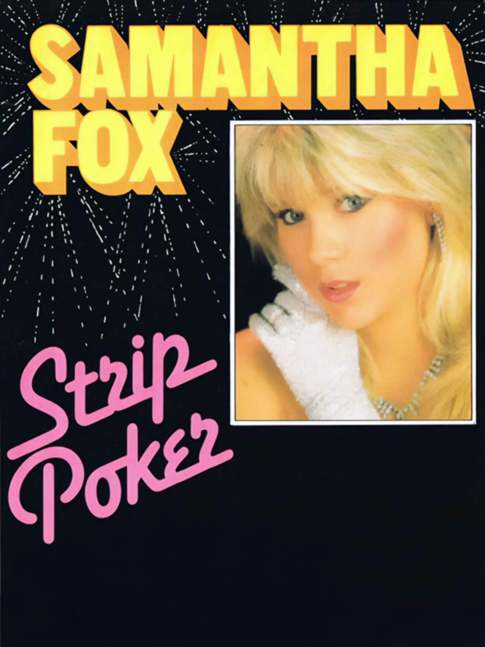 Picture of Samantha Fox Strip Poker