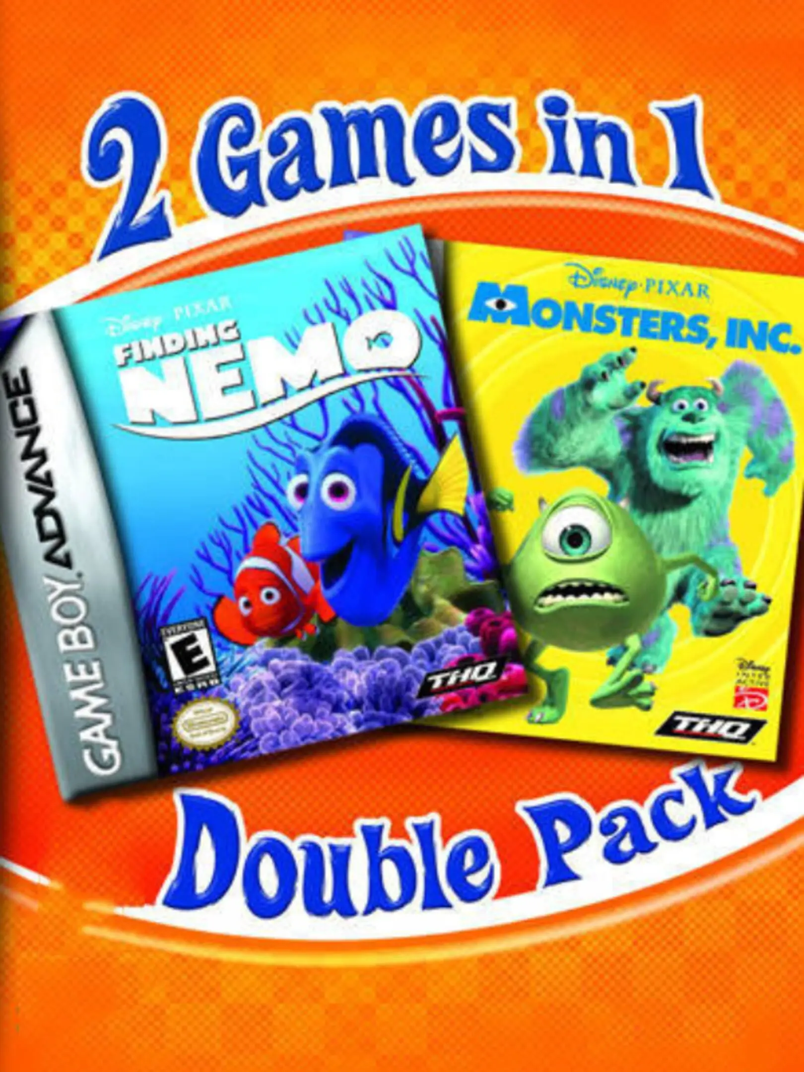 Picture of 2 Games In 1 Double Pack: Finding Nemo / Monsters, Inc.