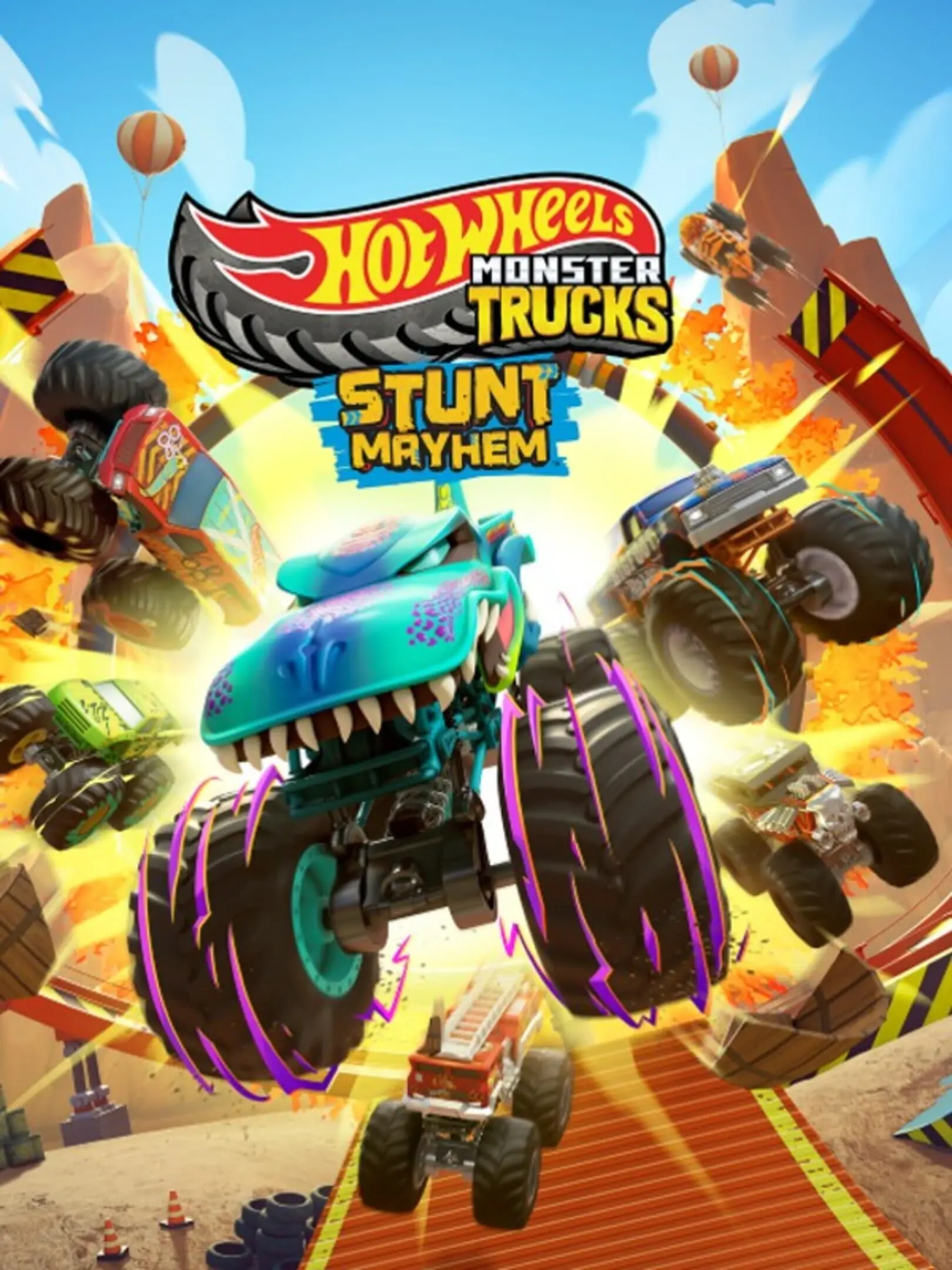 Picture of Hot Wheels Monster Trucks Stunt Mayhem