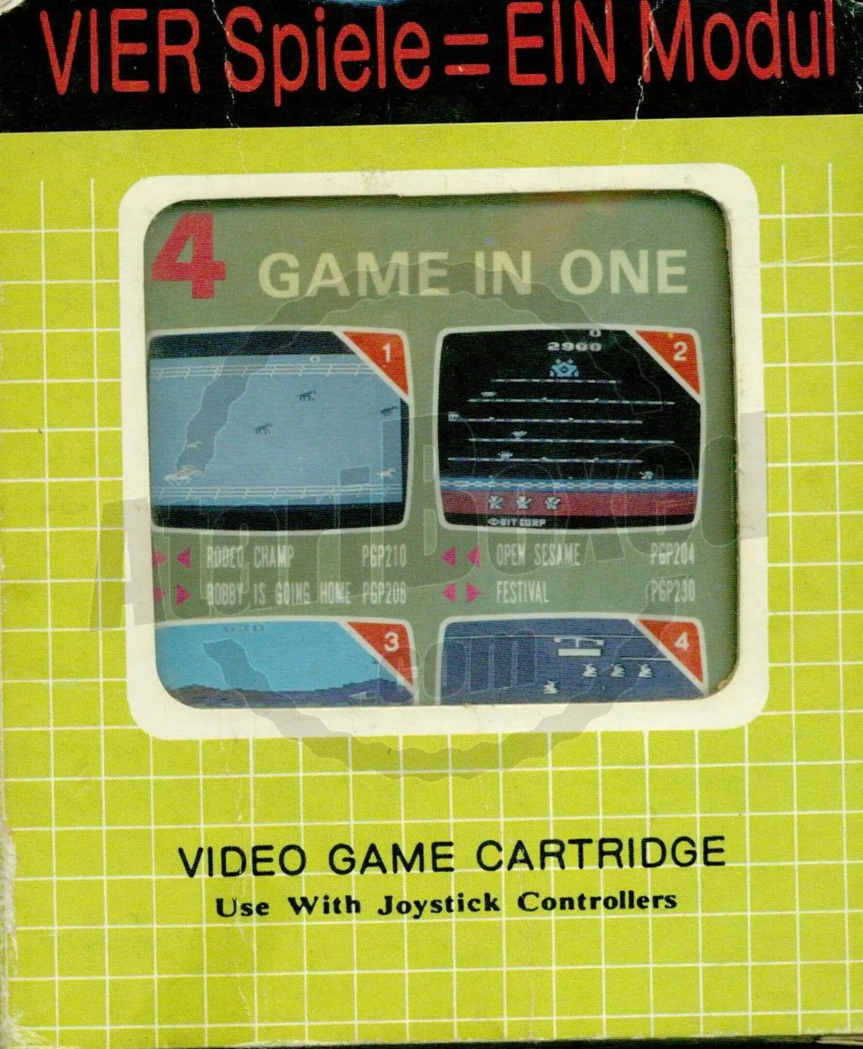 Picture of 4 game in one
