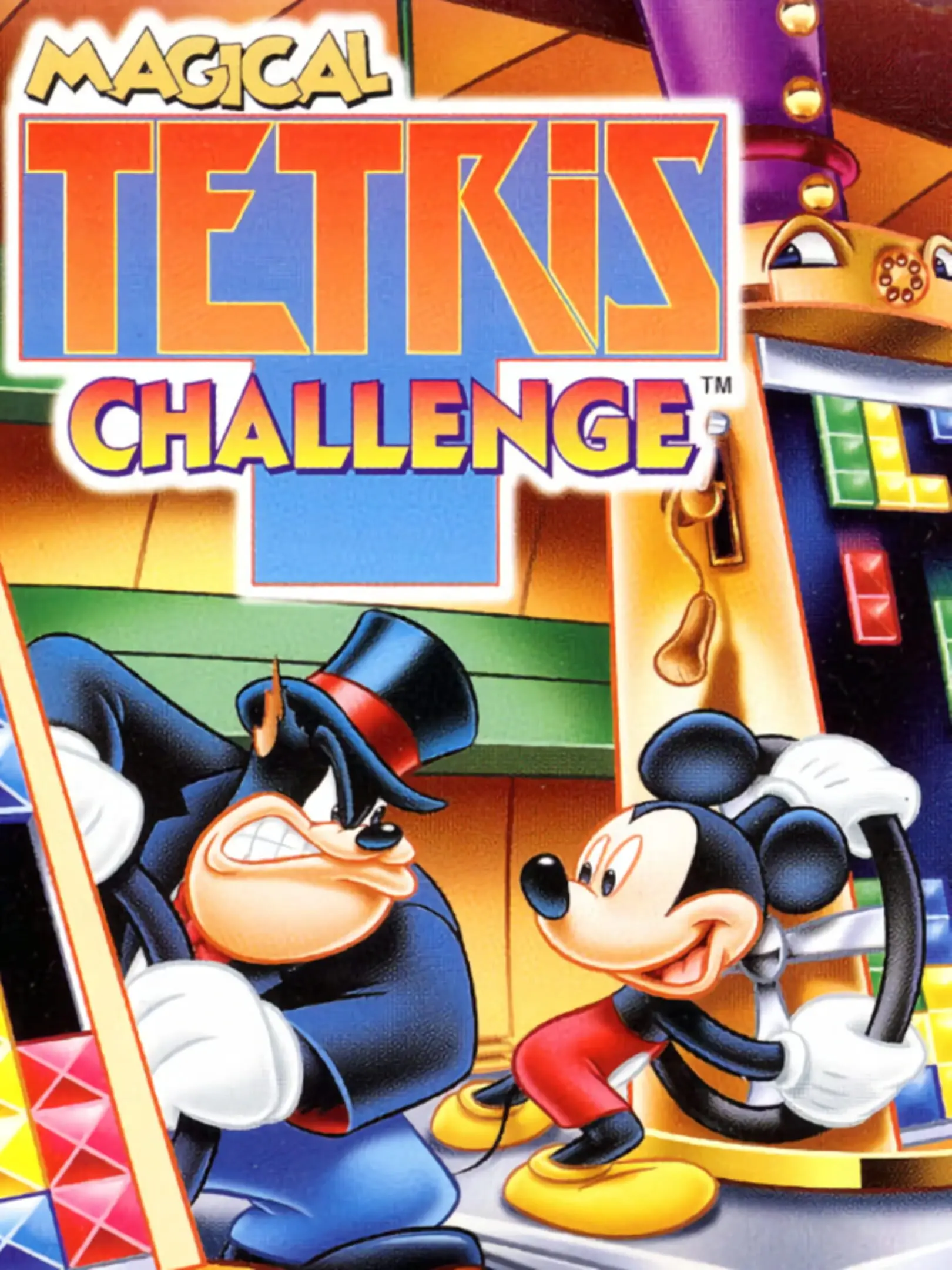 Magical Tetris Challenge featuring Mickey