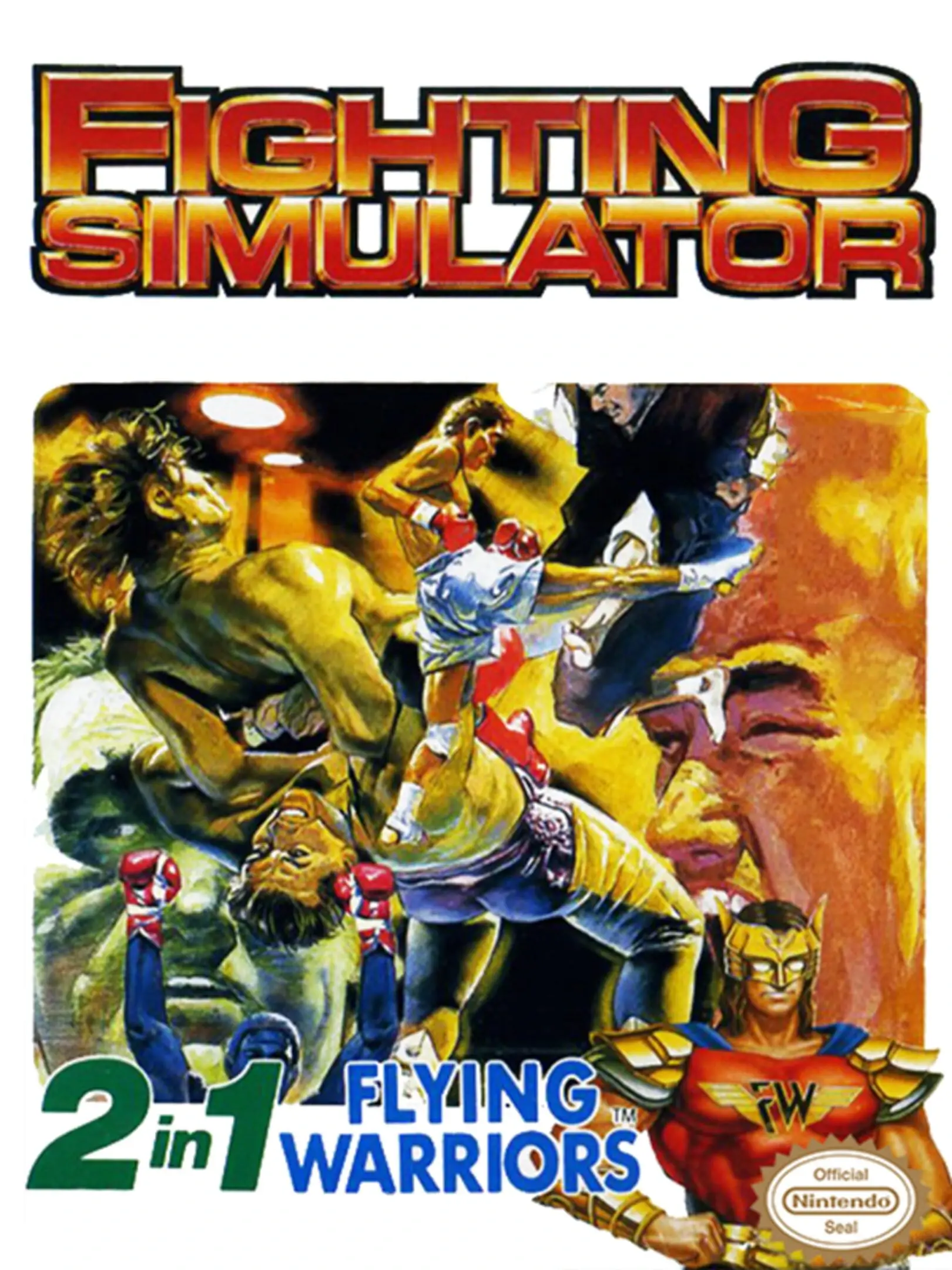 Picture of Fighting Simulator: 2-in-1 Flying Warriors