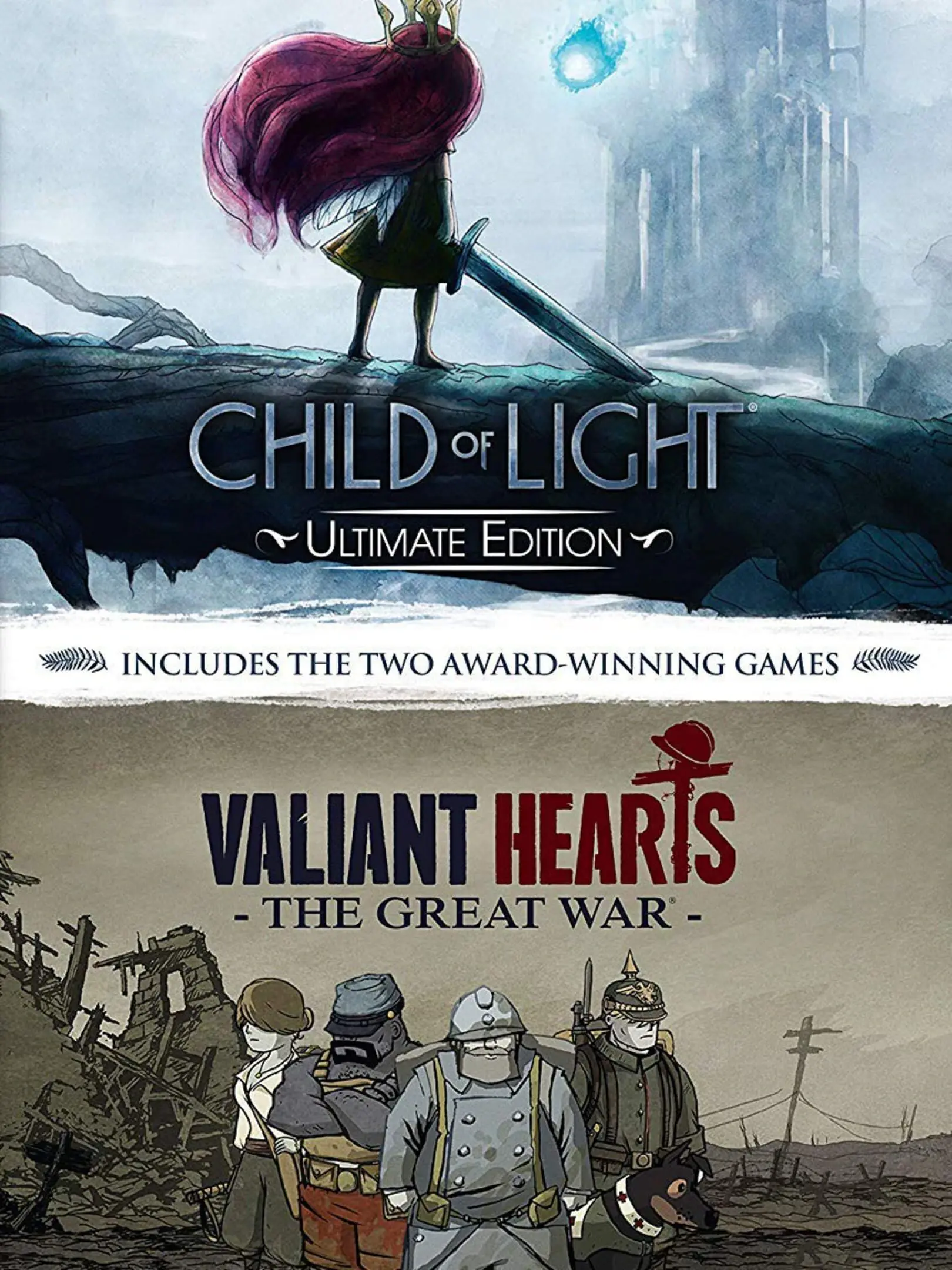 Child Of Light Ultimate Edition + Valiant Hearts: The Great War
