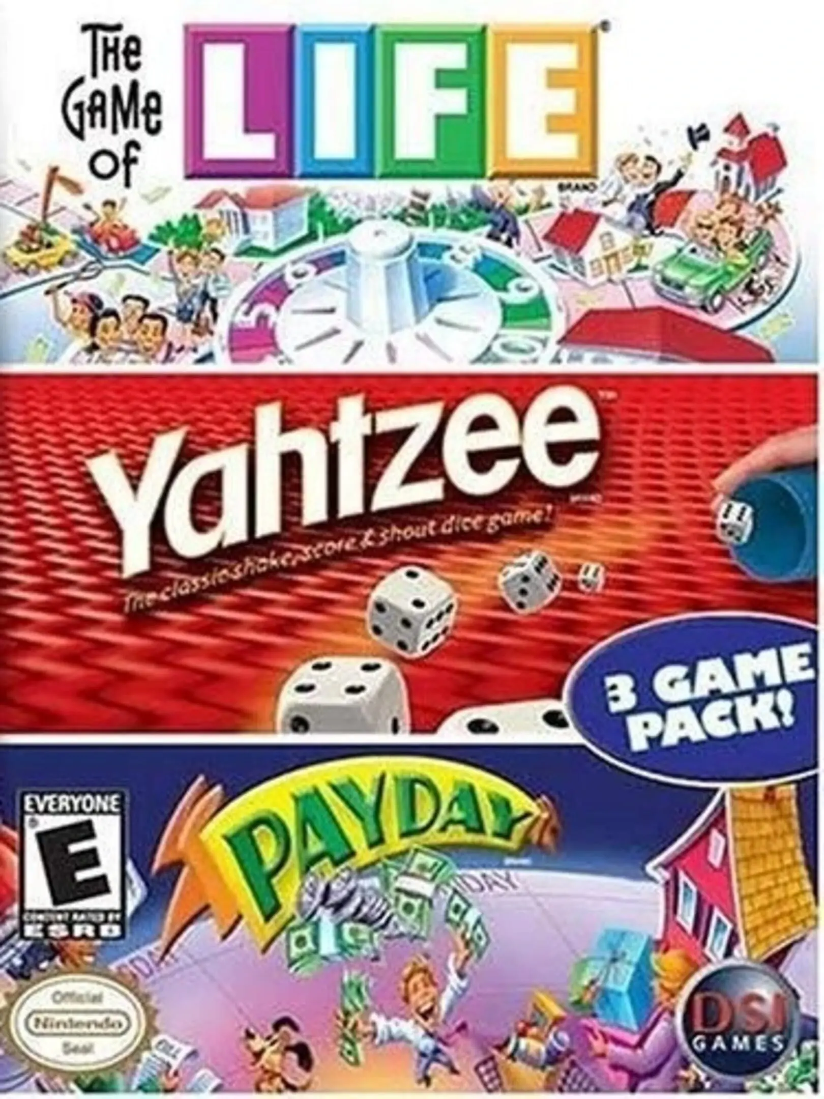 Picture of The Game of Life & Yahtzee & Payday