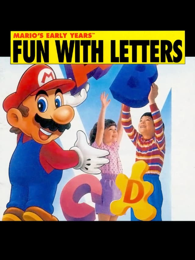 Mario's Early Years: Fun with Letters
