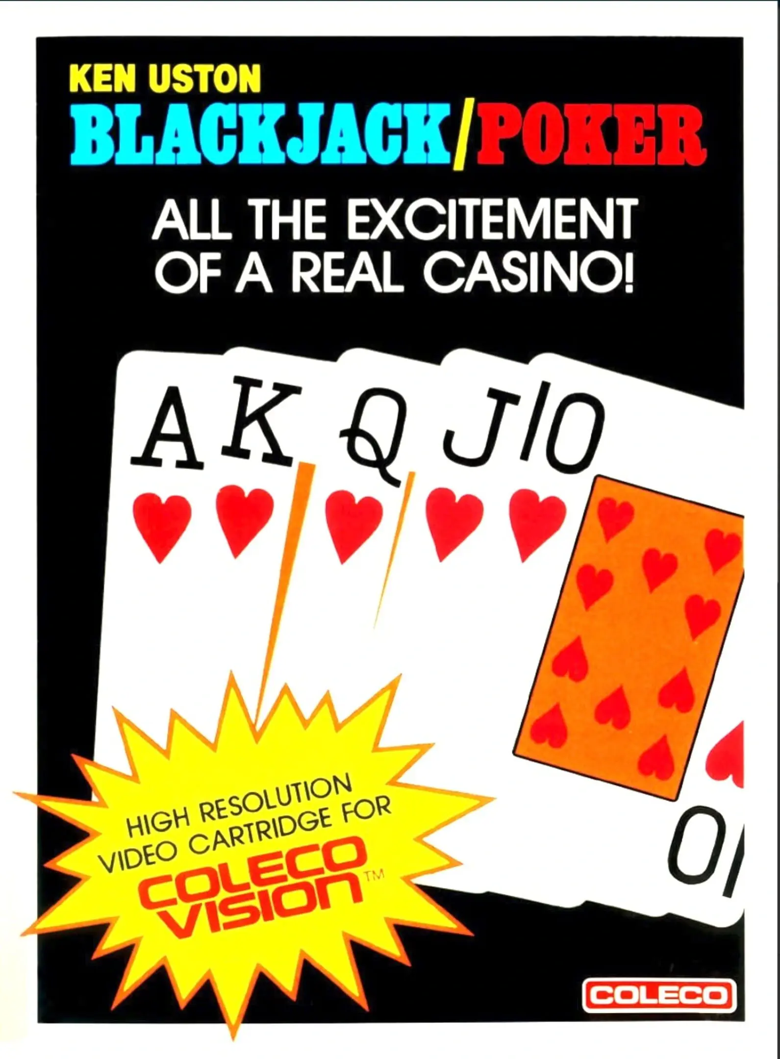 Picture of Ken Uston Blackjack-Poker