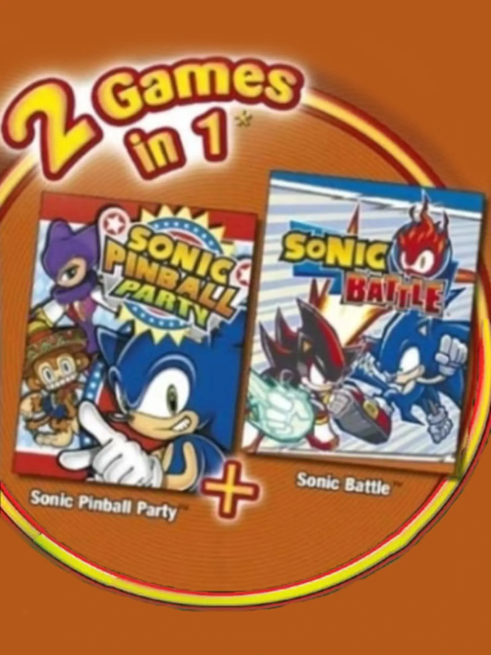 Double Pack: Sonic Pinball Party & Sonic Battle