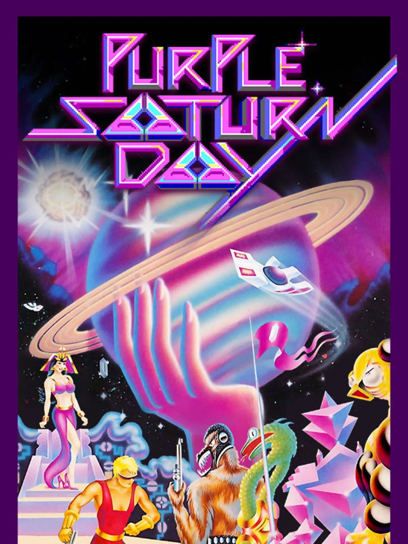 Picture of Purple Saturn Day