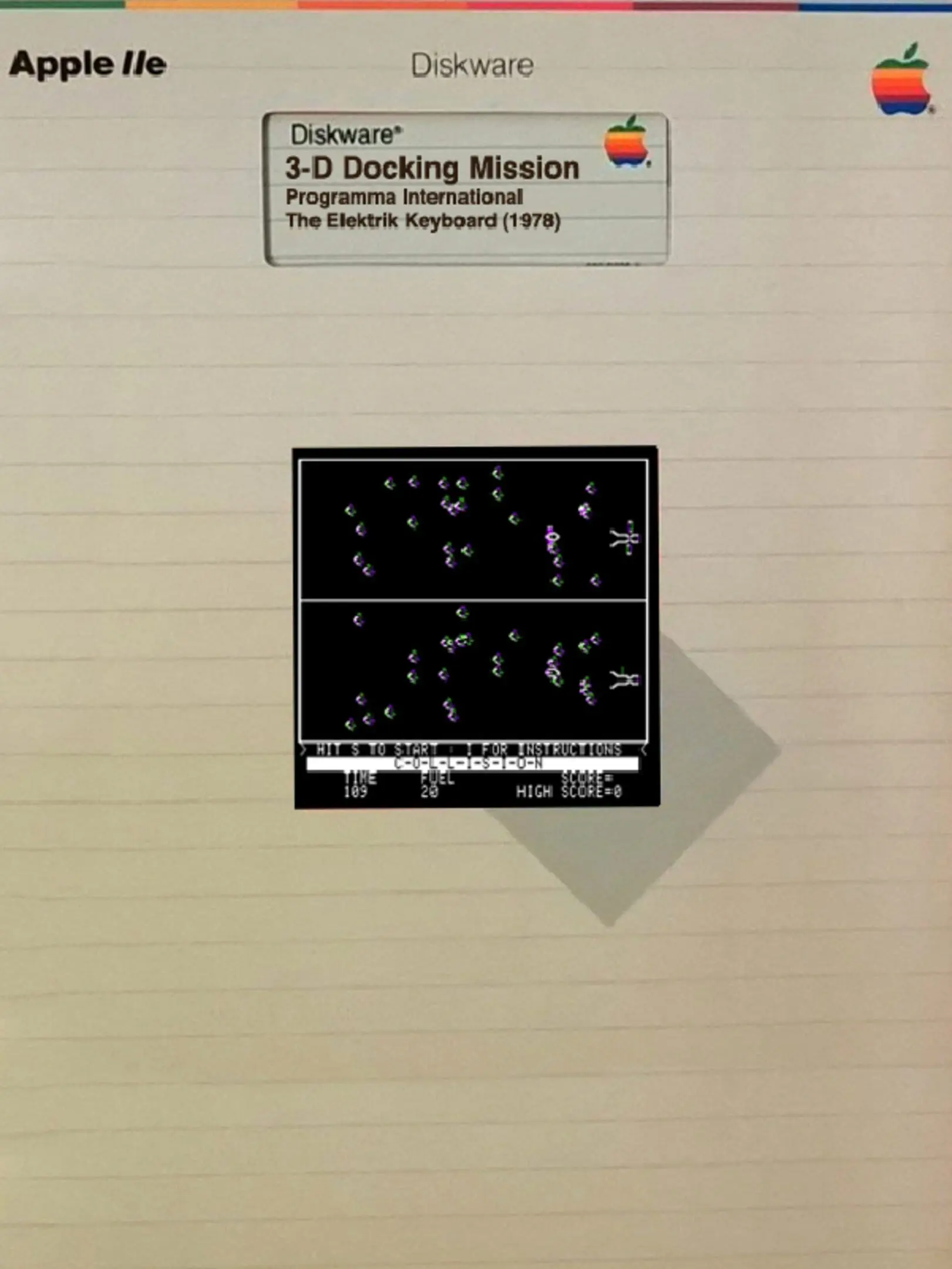 Picture of 3-D Docking Mission