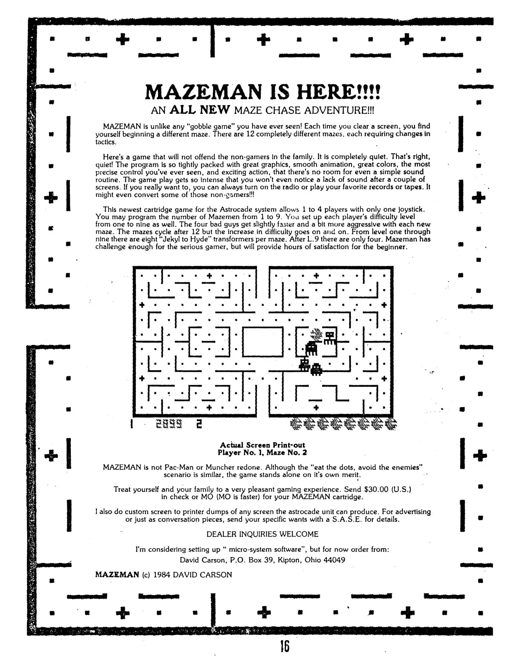 Picture of Mazeman