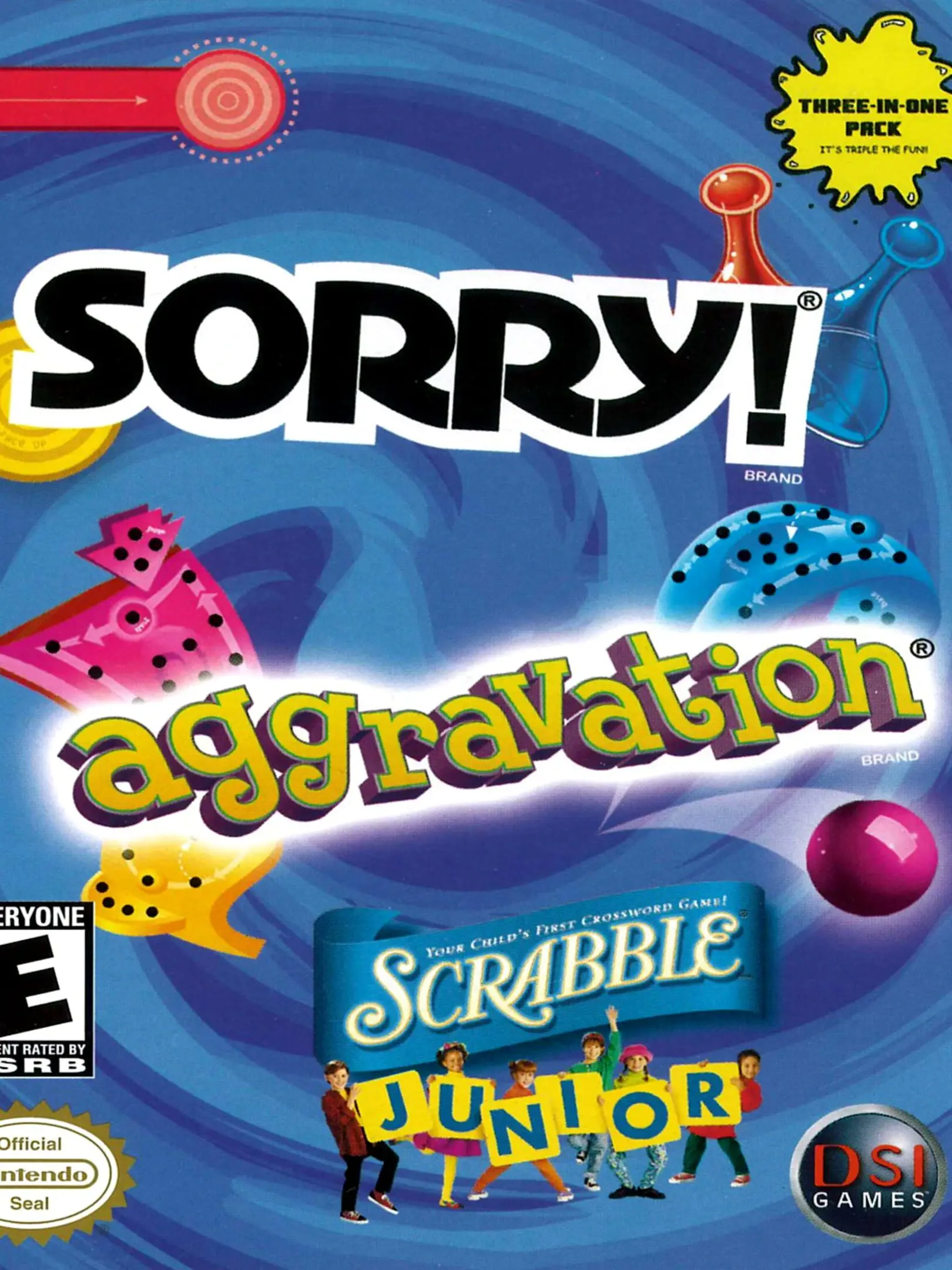 Picture of Sorry! / Aggravation / Scrabble Junior