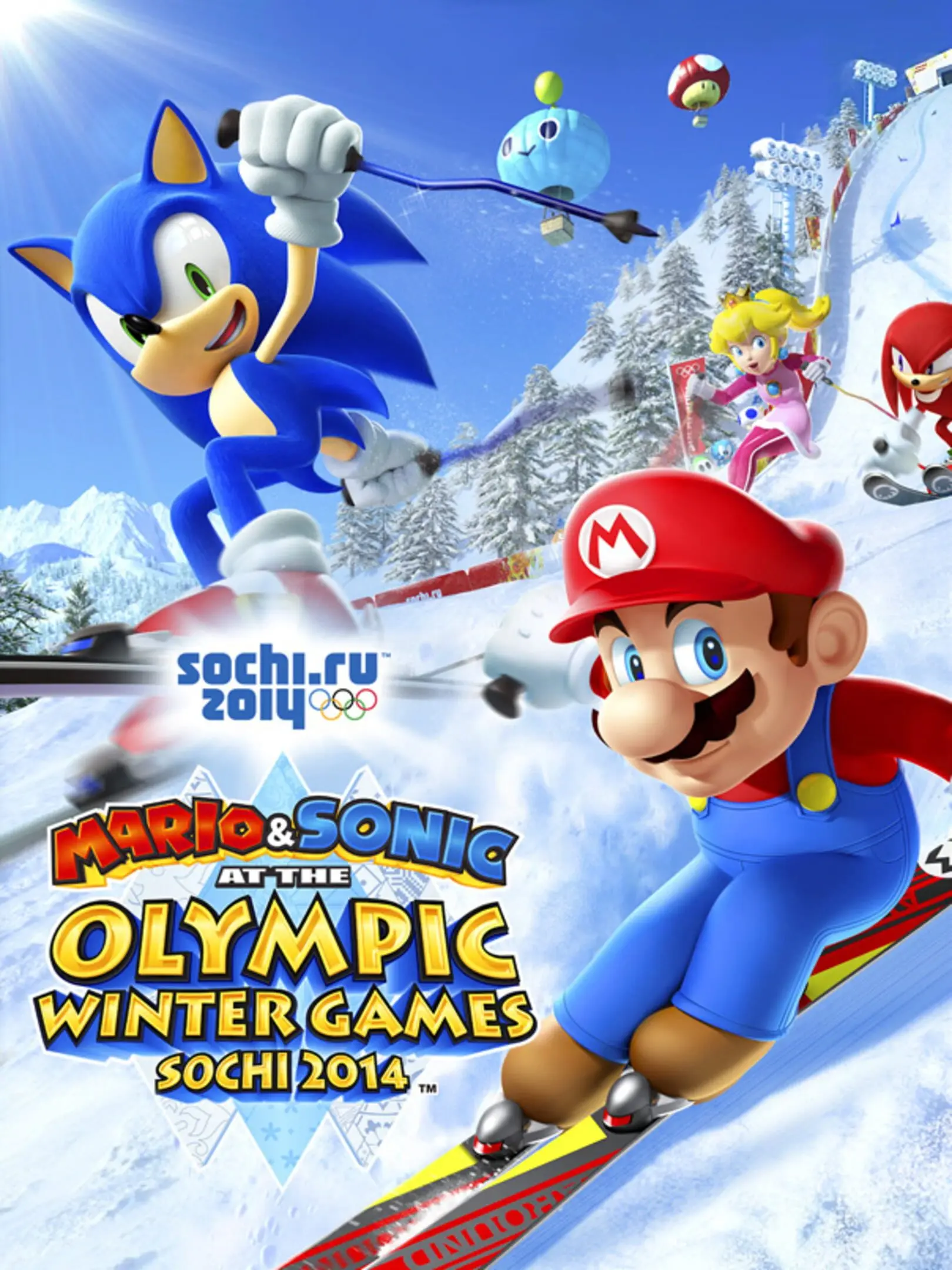 Picture of Mario & Sonic at the Sochi 2014 Olympic Winter Games