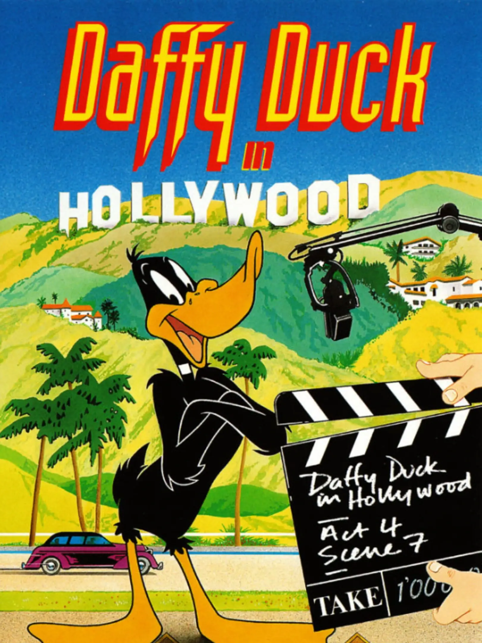 Picture of Daffy Duck in Hollywood