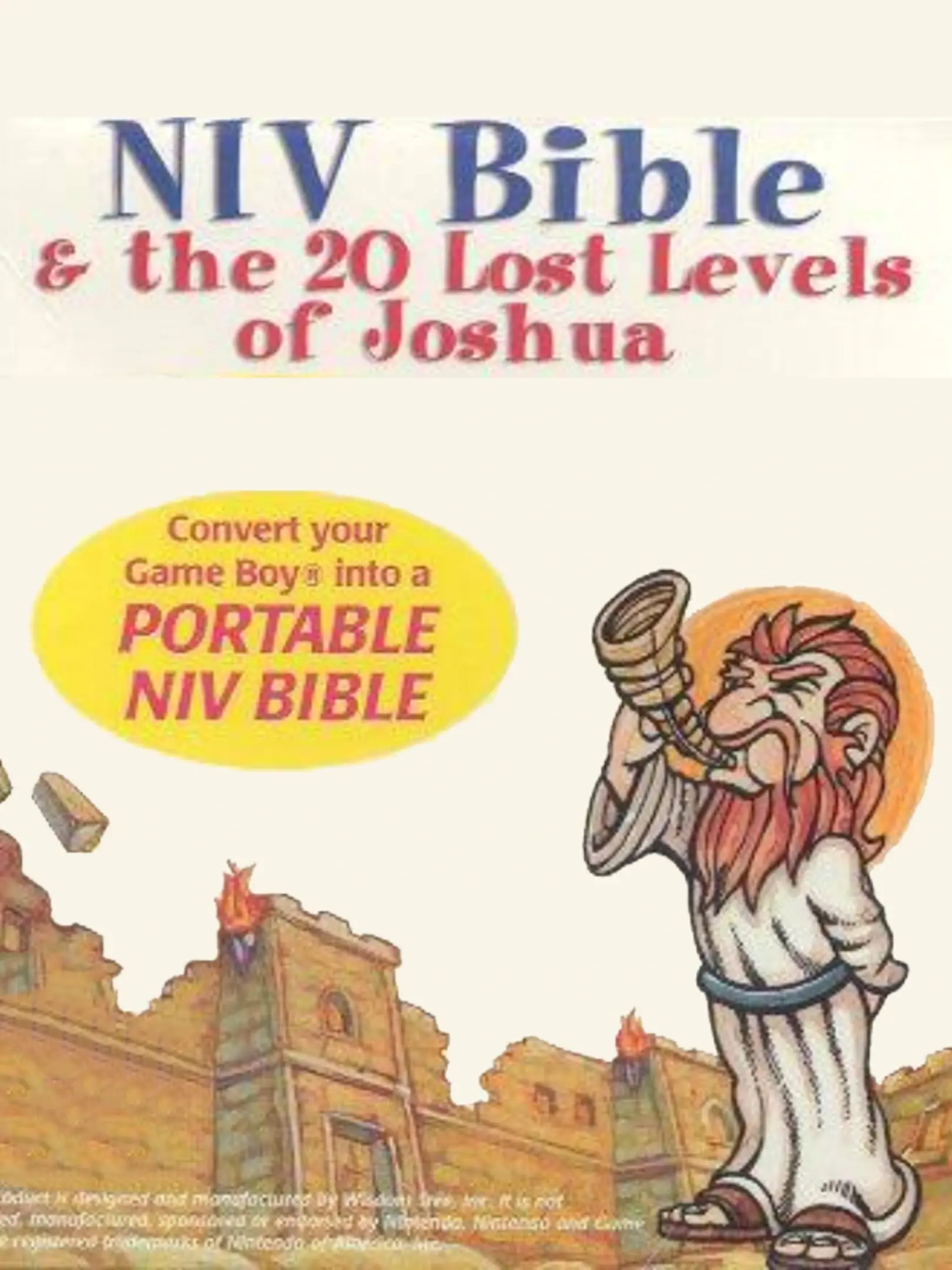 Picture of NIV Bible & the 20 Lost Levels of Joshua
