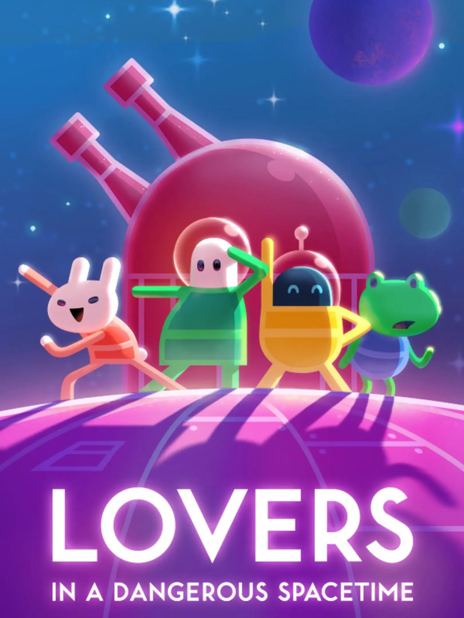 Picture of Lovers in a Dangerous Spacetime