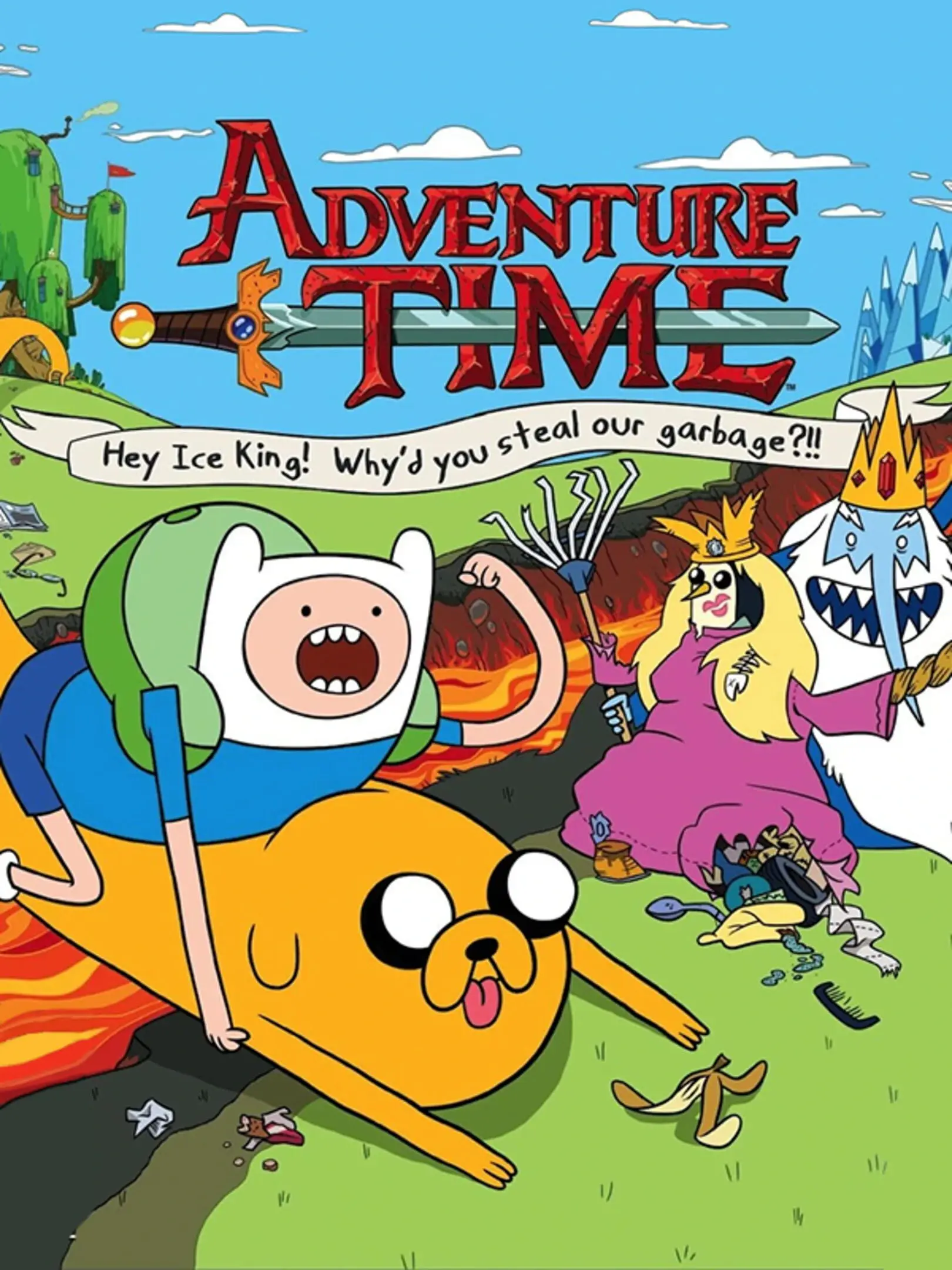 Picture of Adventure Time: Hey Ice King! Why'd You Steal Our Garbage?!