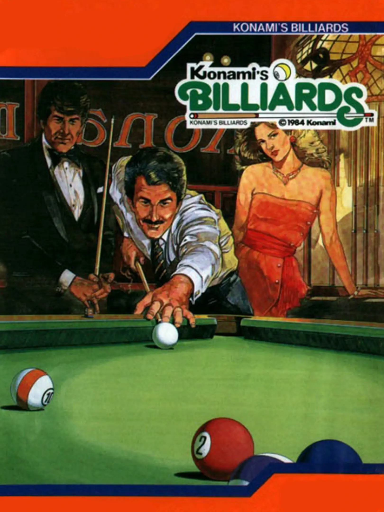 Picture of Konami's Billiards
