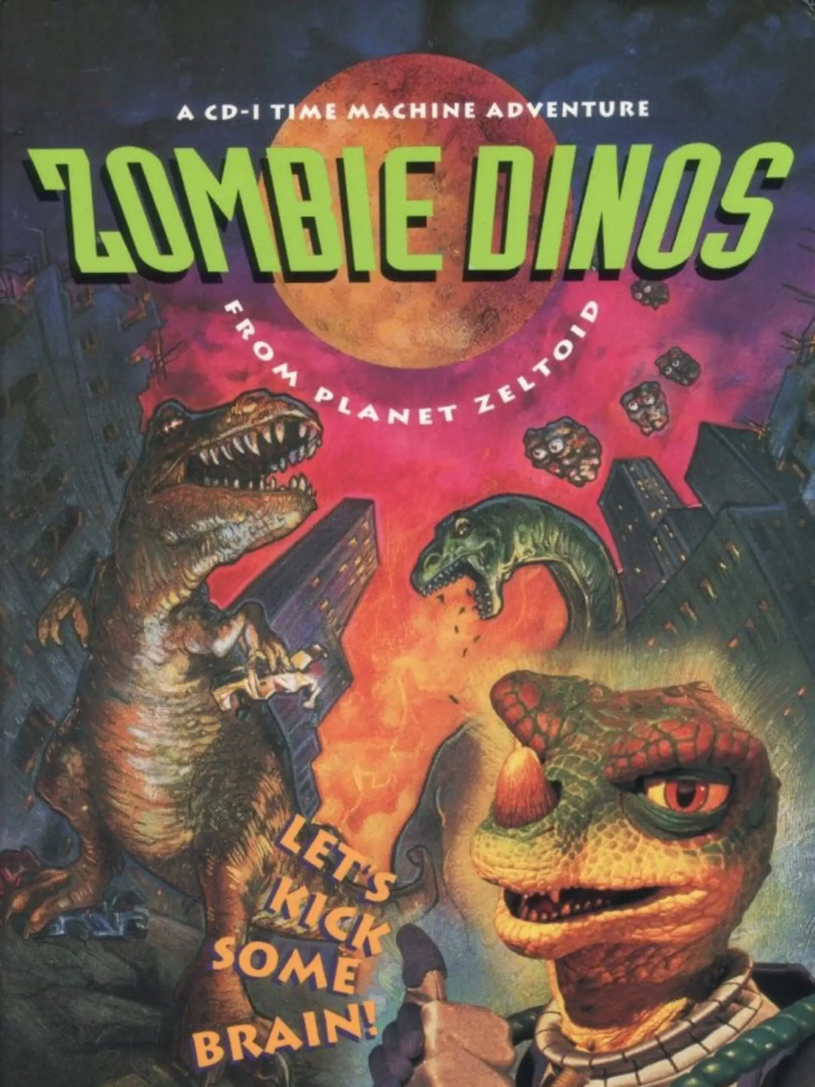 Zombie Dinos from Planet Zeltoid