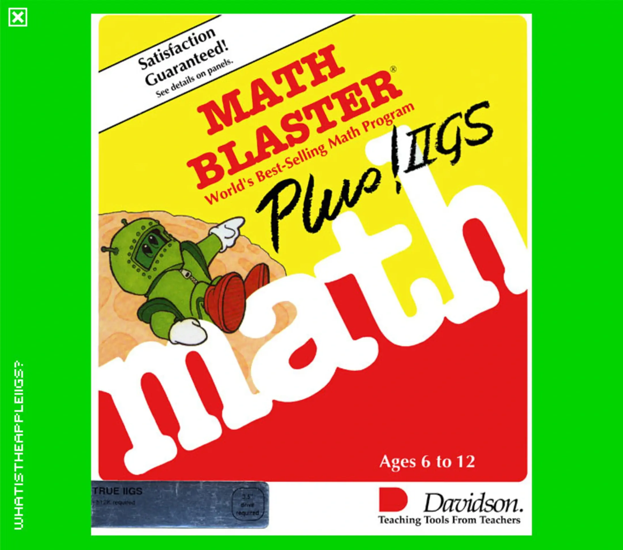 Picture of Math Blaster Plus!