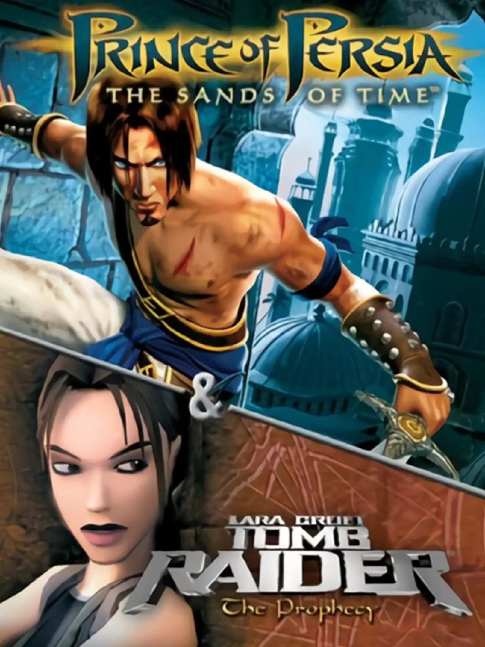 Picture of Prince of Persia: The Sands of Time & Lara Croft - Tomb Raider: The Prophecy